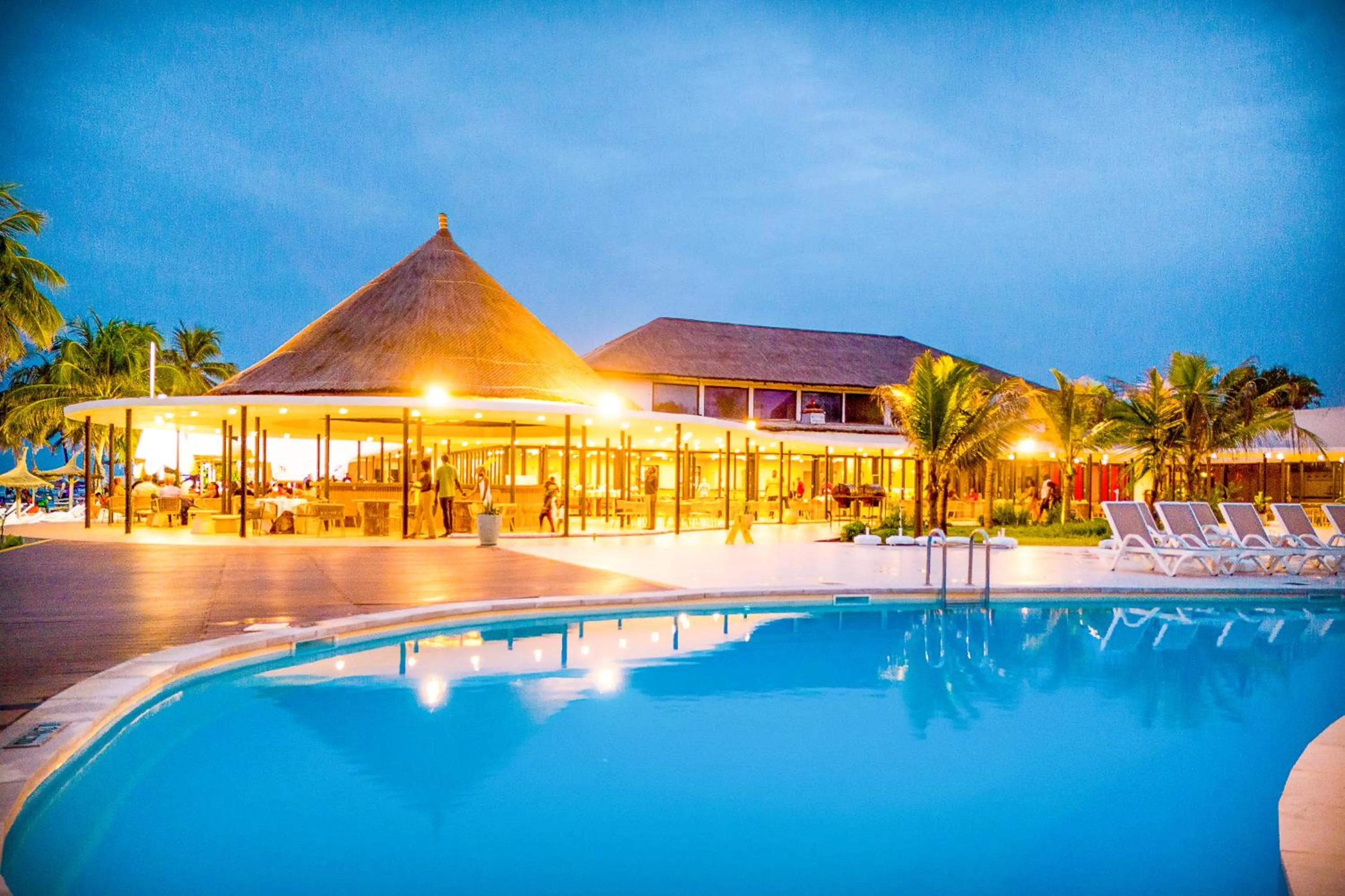 Night in Kombo Beach Resort