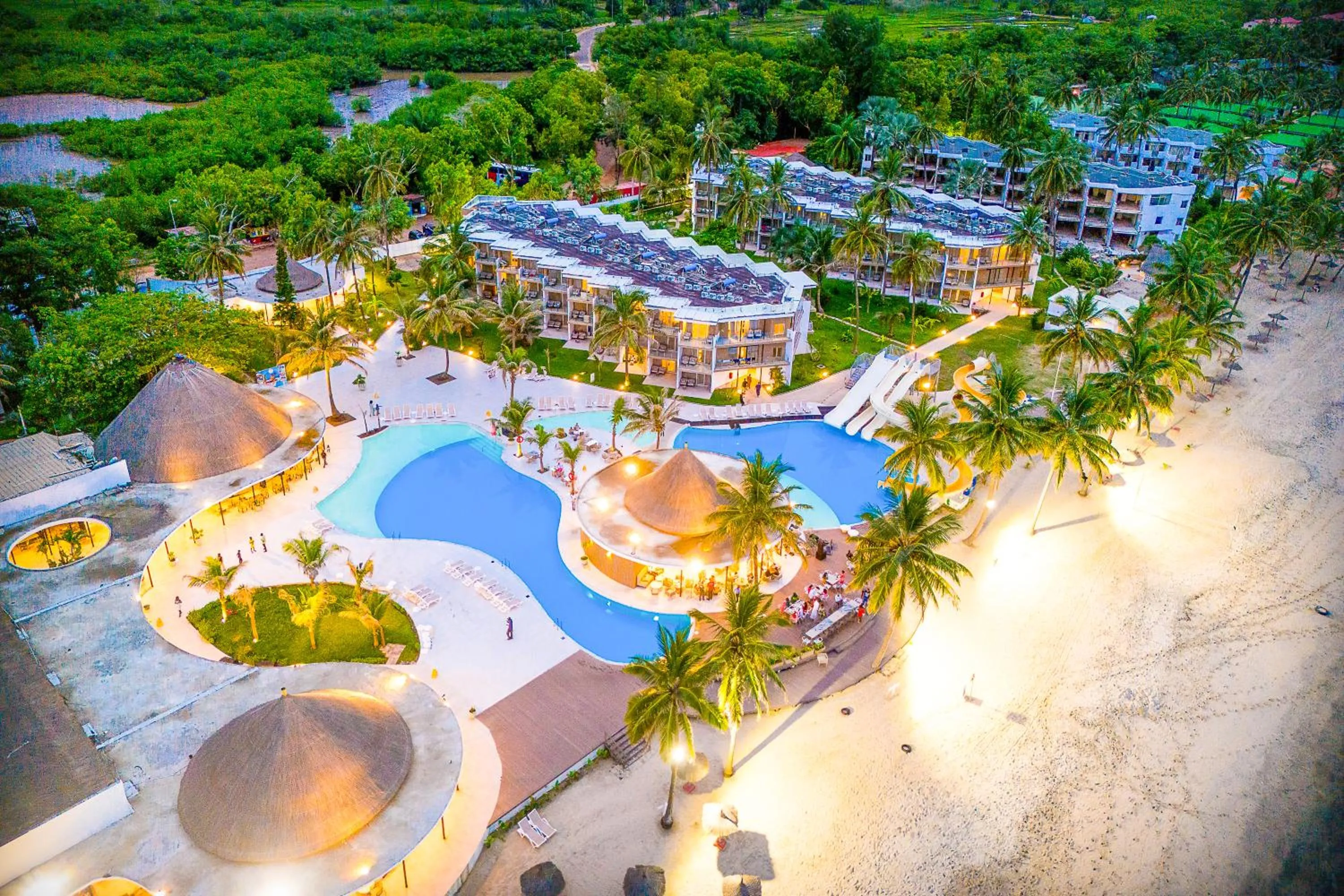 Night in Kombo Beach Resort