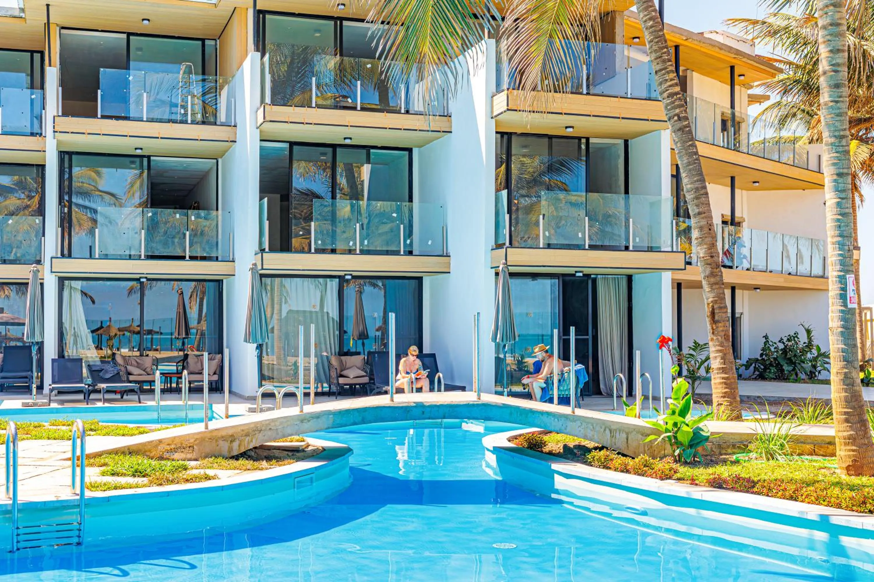 Swimming pool in Kombo Beach Resort