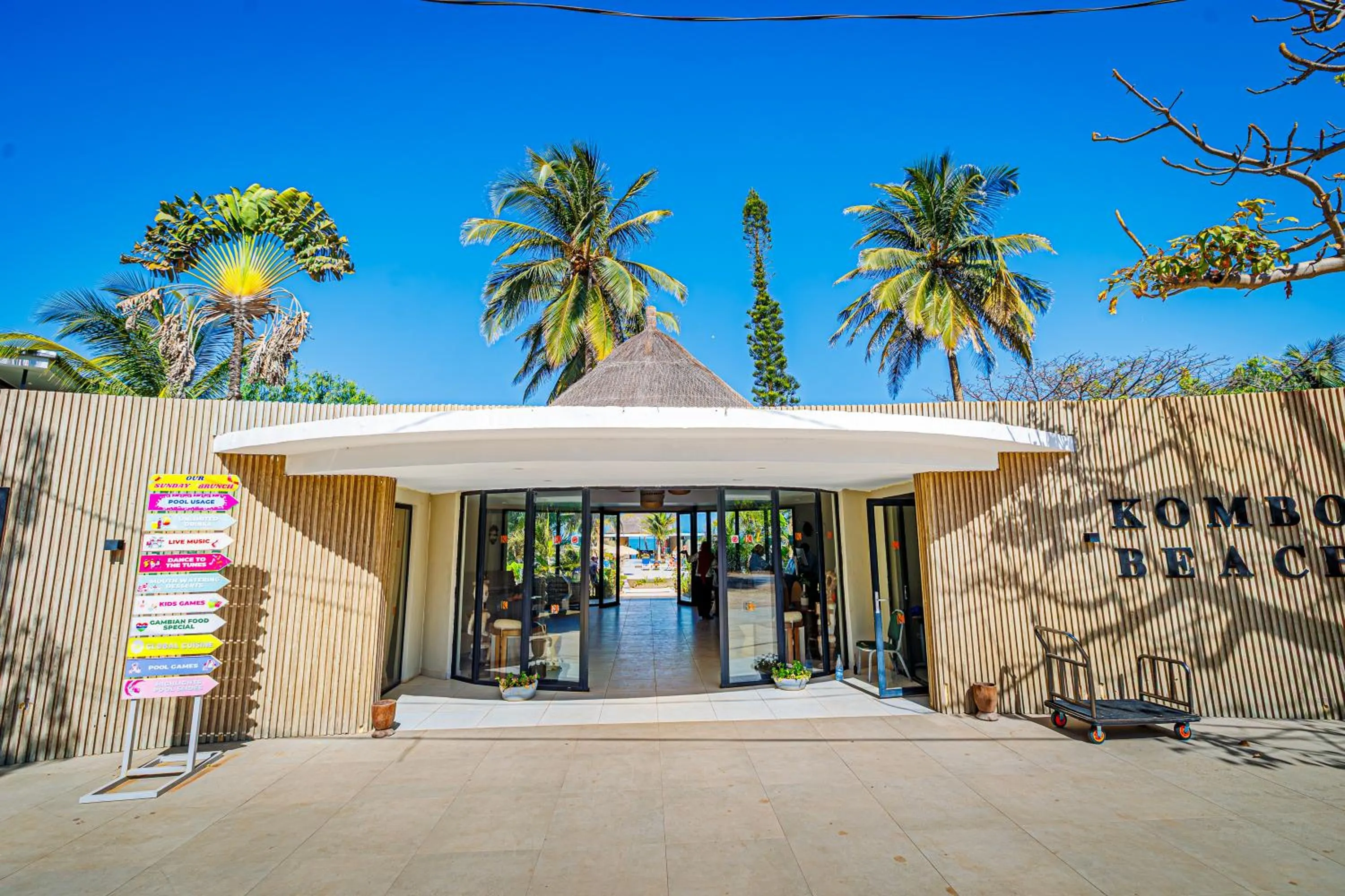 Lobby or reception in Kombo Beach Resort