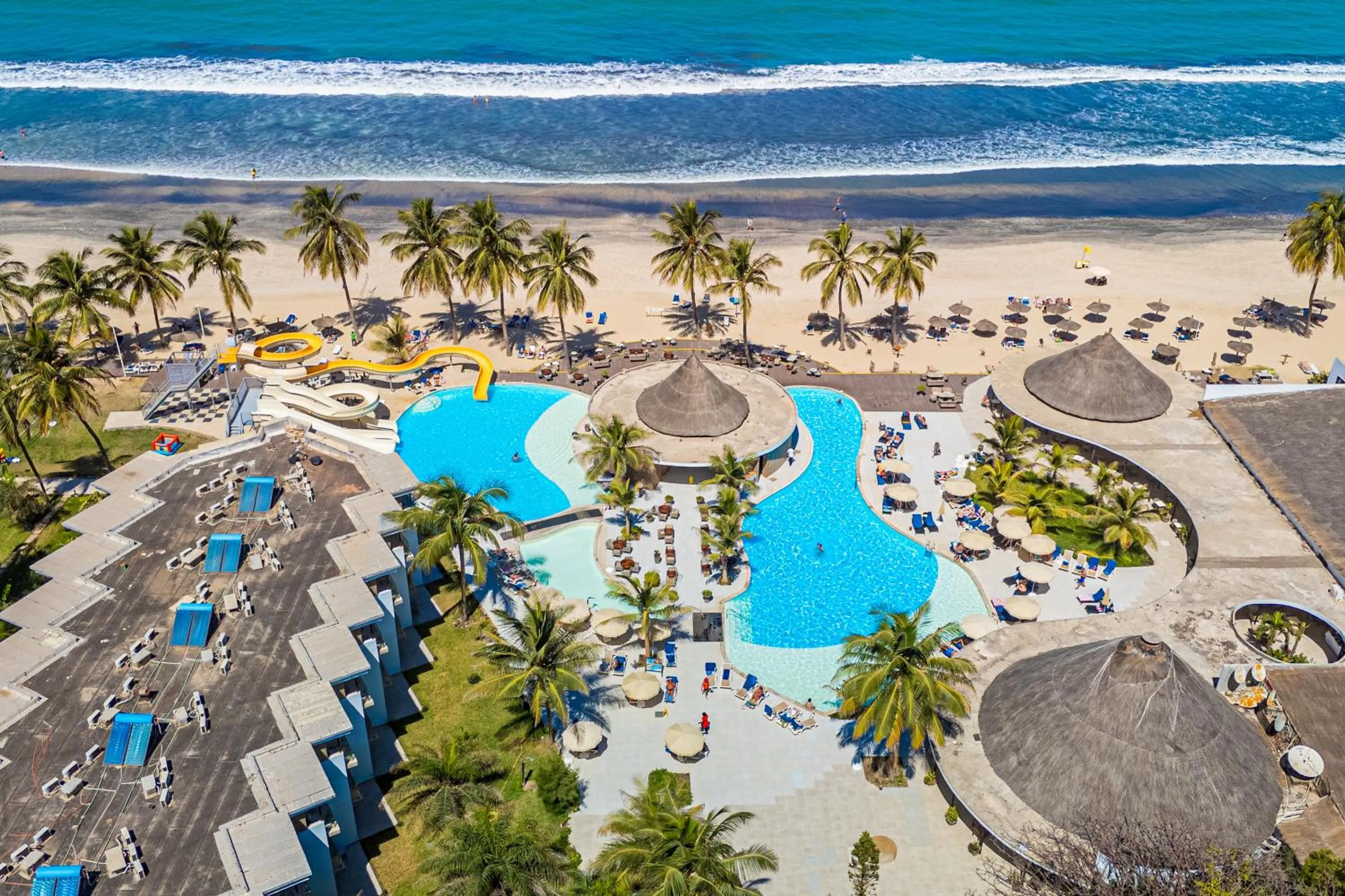 Bird's eye view in Kombo Beach Resort