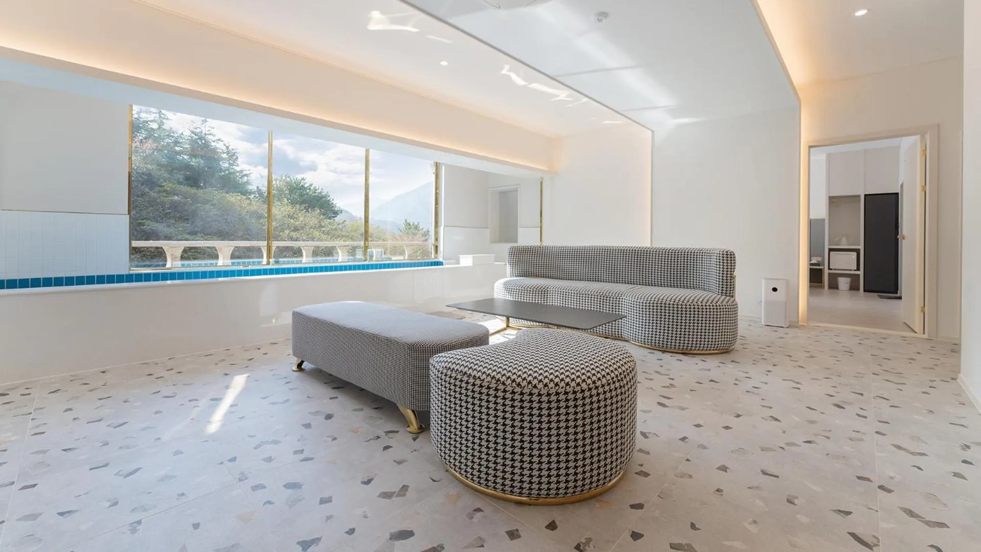 Living room in Denbasta forest Hotel