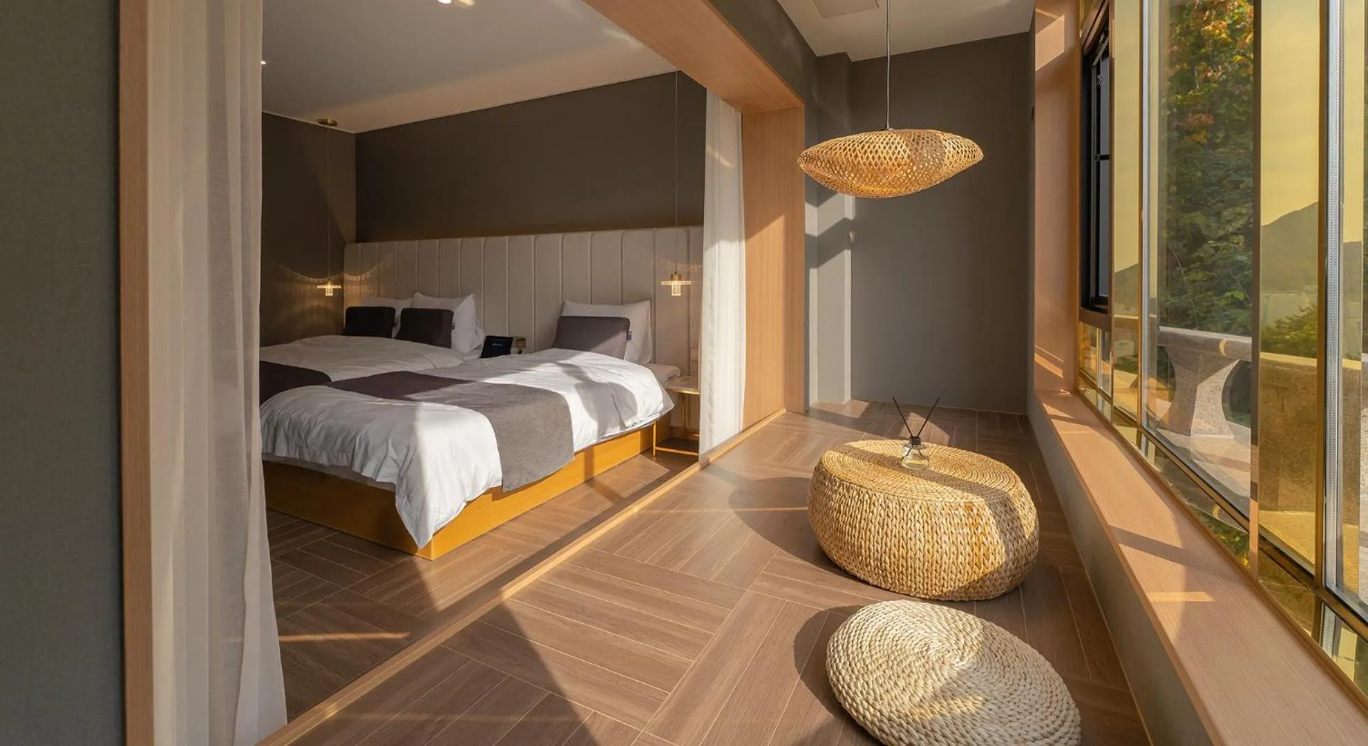 Photo of the whole room, Bed in Denbasta forest Hotel