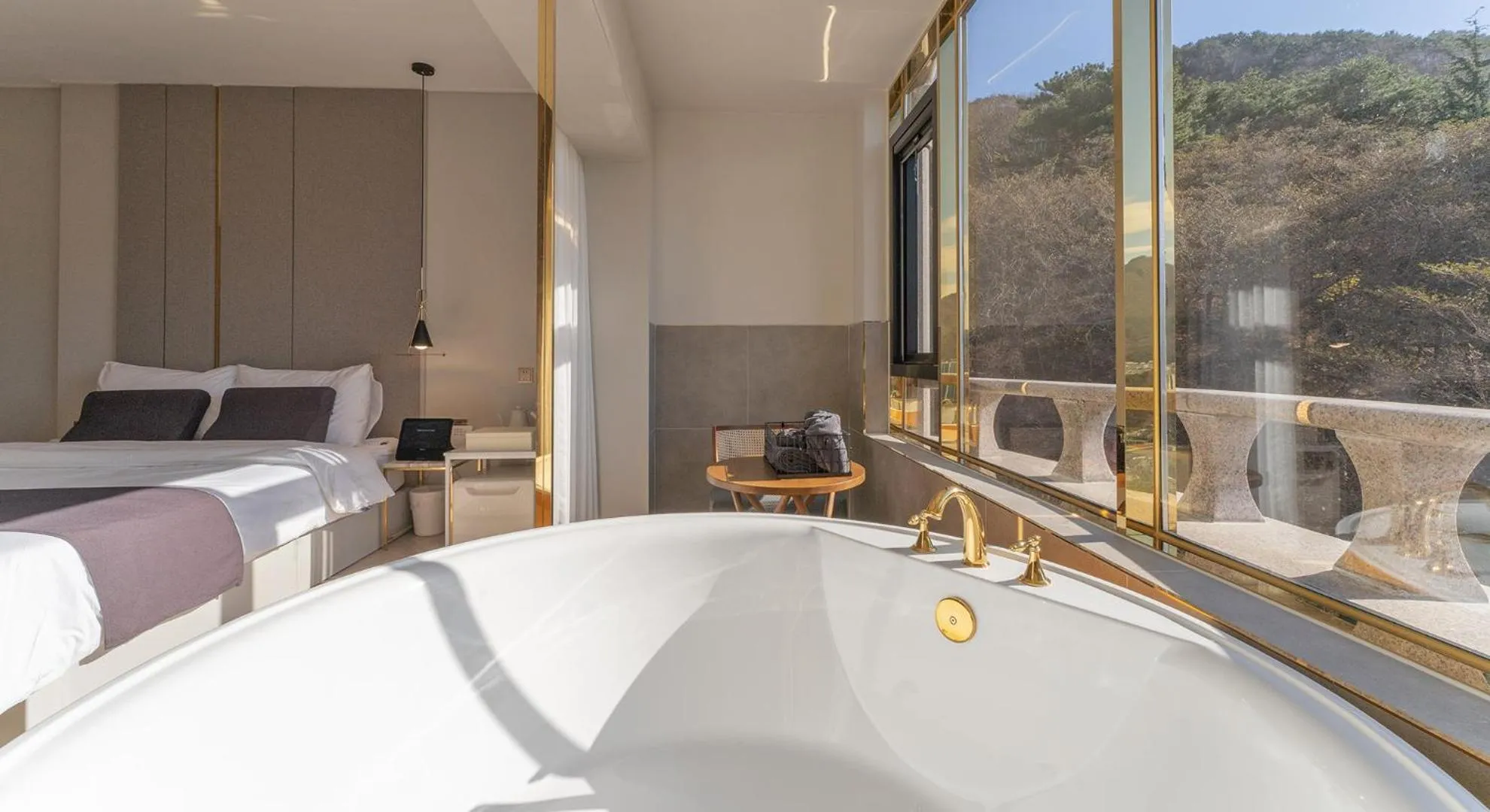 Solarium, Bed in Denbasta forest Hotel