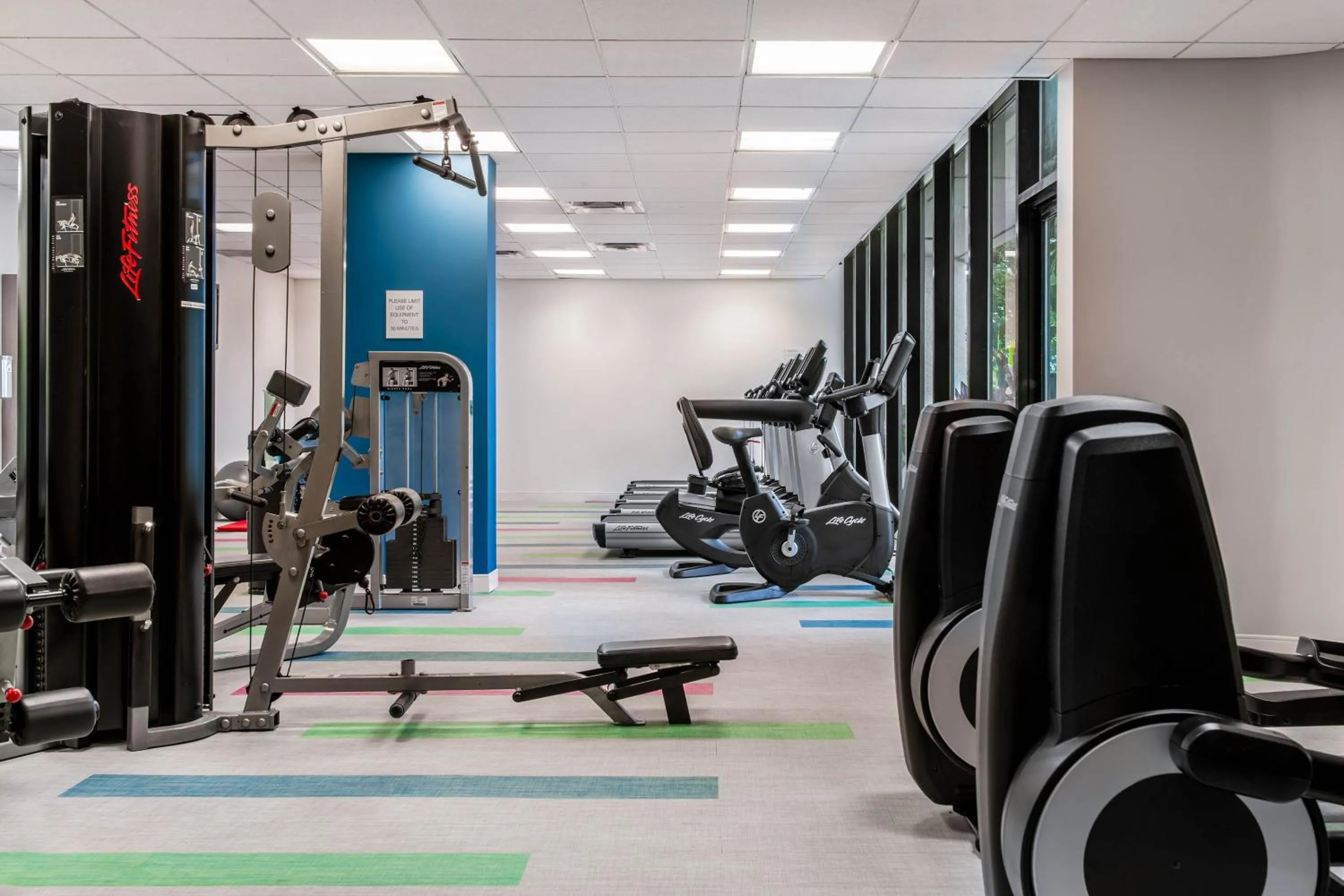 Fitness centre/facilities in Sheraton Miami Airport Hotel and Executive Meeting Center