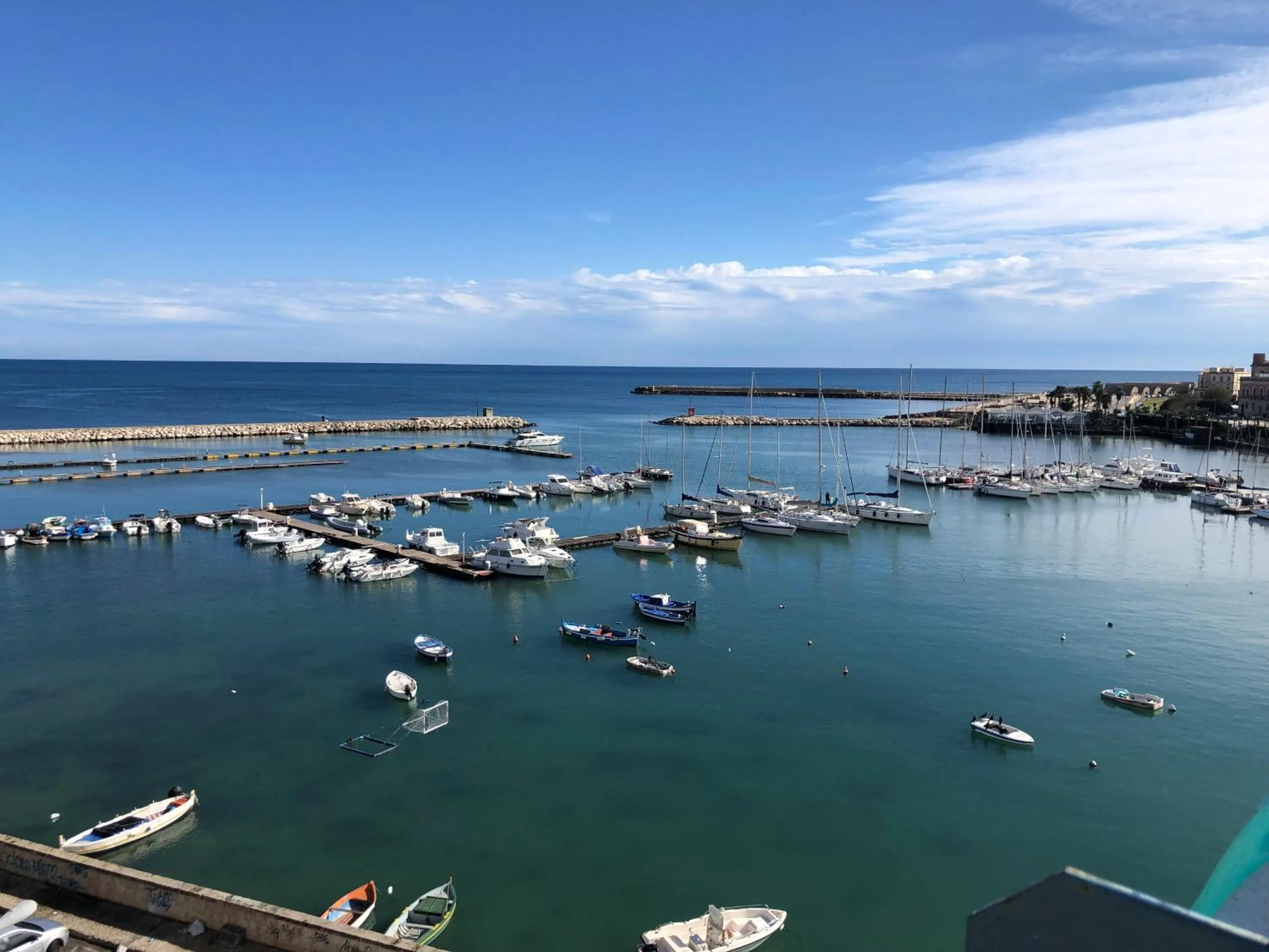 Balcony/Terrace in Ortigia D'aMare Apartment