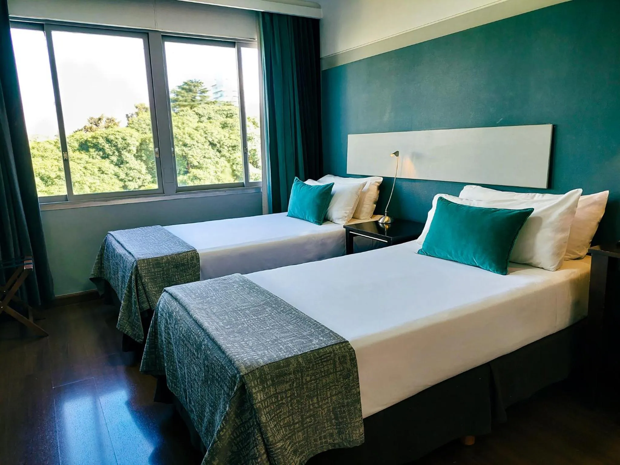 Bed in Hotel Raices Aconcagua