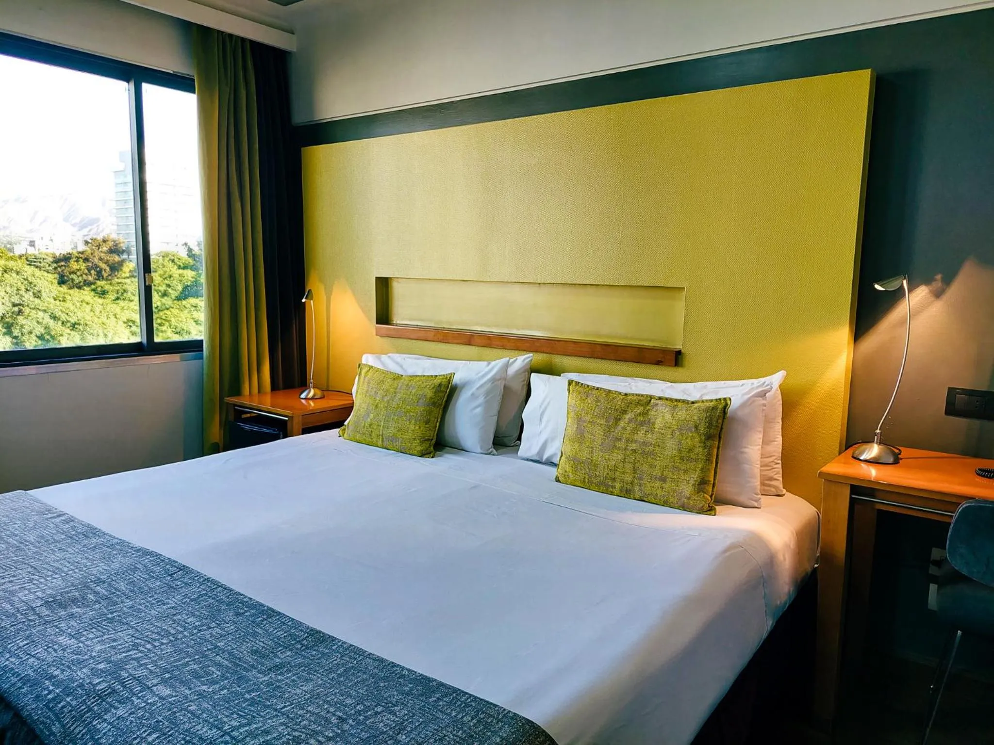 Bedroom, Bed in Hotel Raices Aconcagua