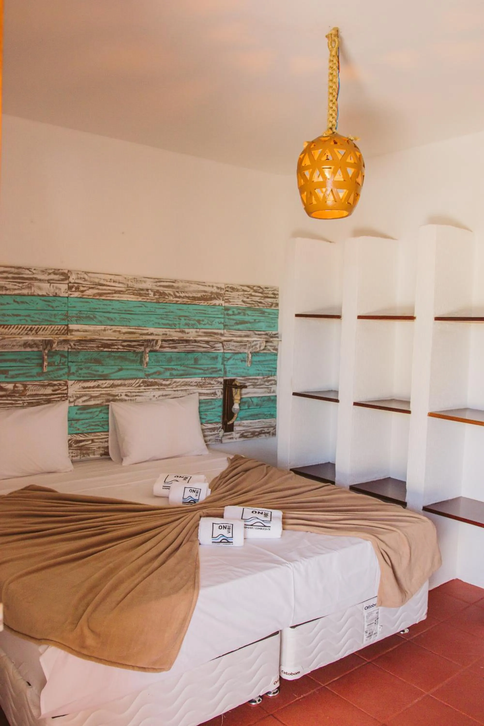 Bed in Pousada ON VIBE Cumbuco