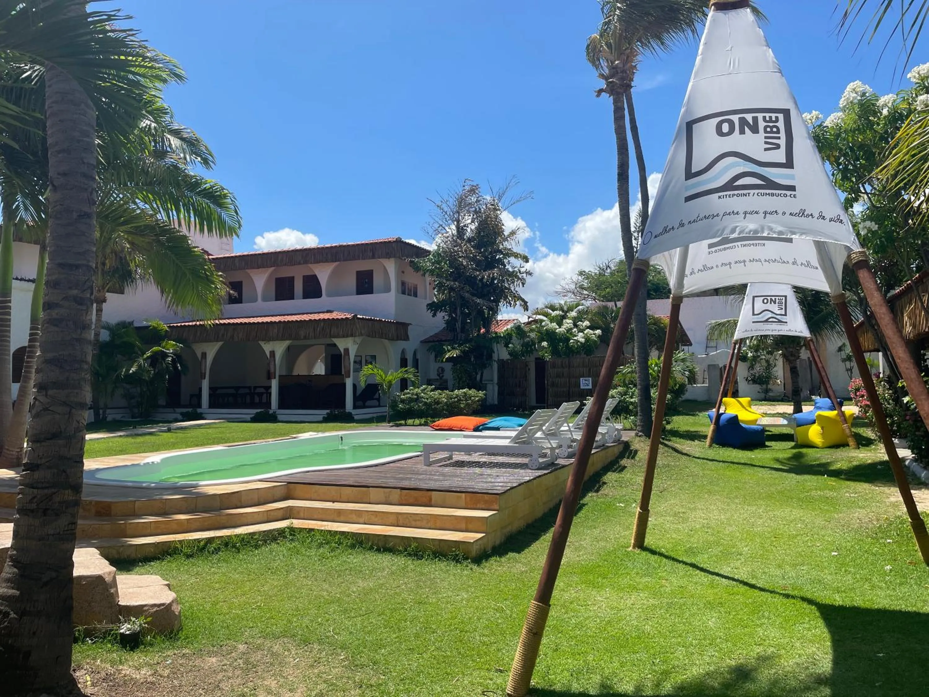 Lounge or bar in Pousada ON VIBE Cumbuco