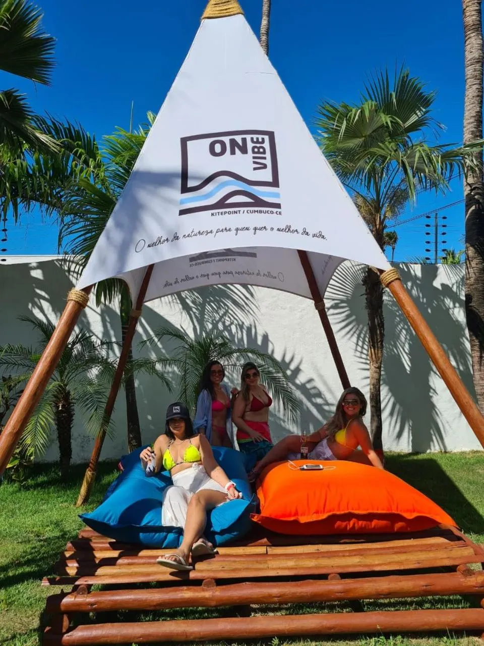 Lounge or bar in Pousada ON VIBE Cumbuco