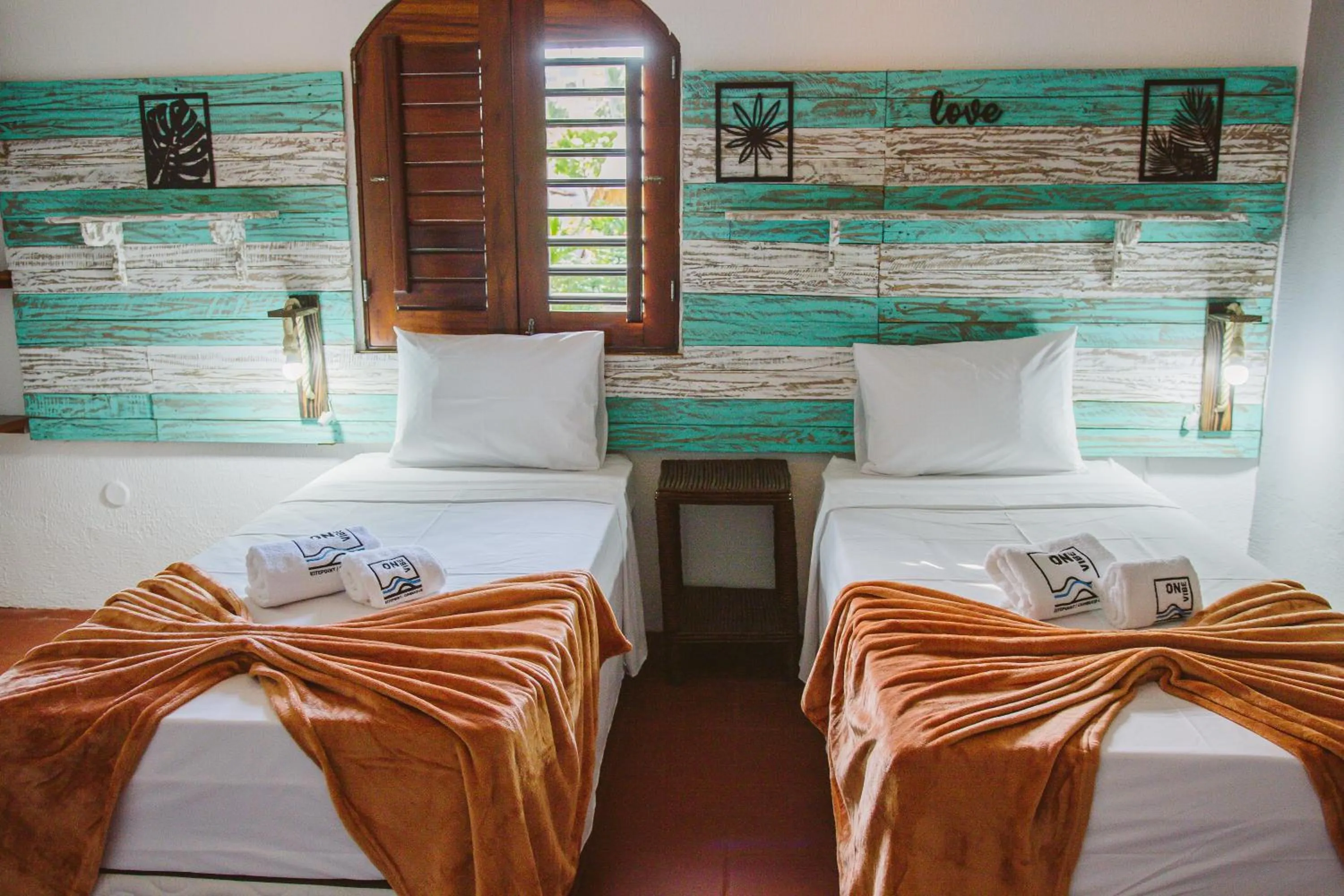 Bed in Pousada ON VIBE Cumbuco