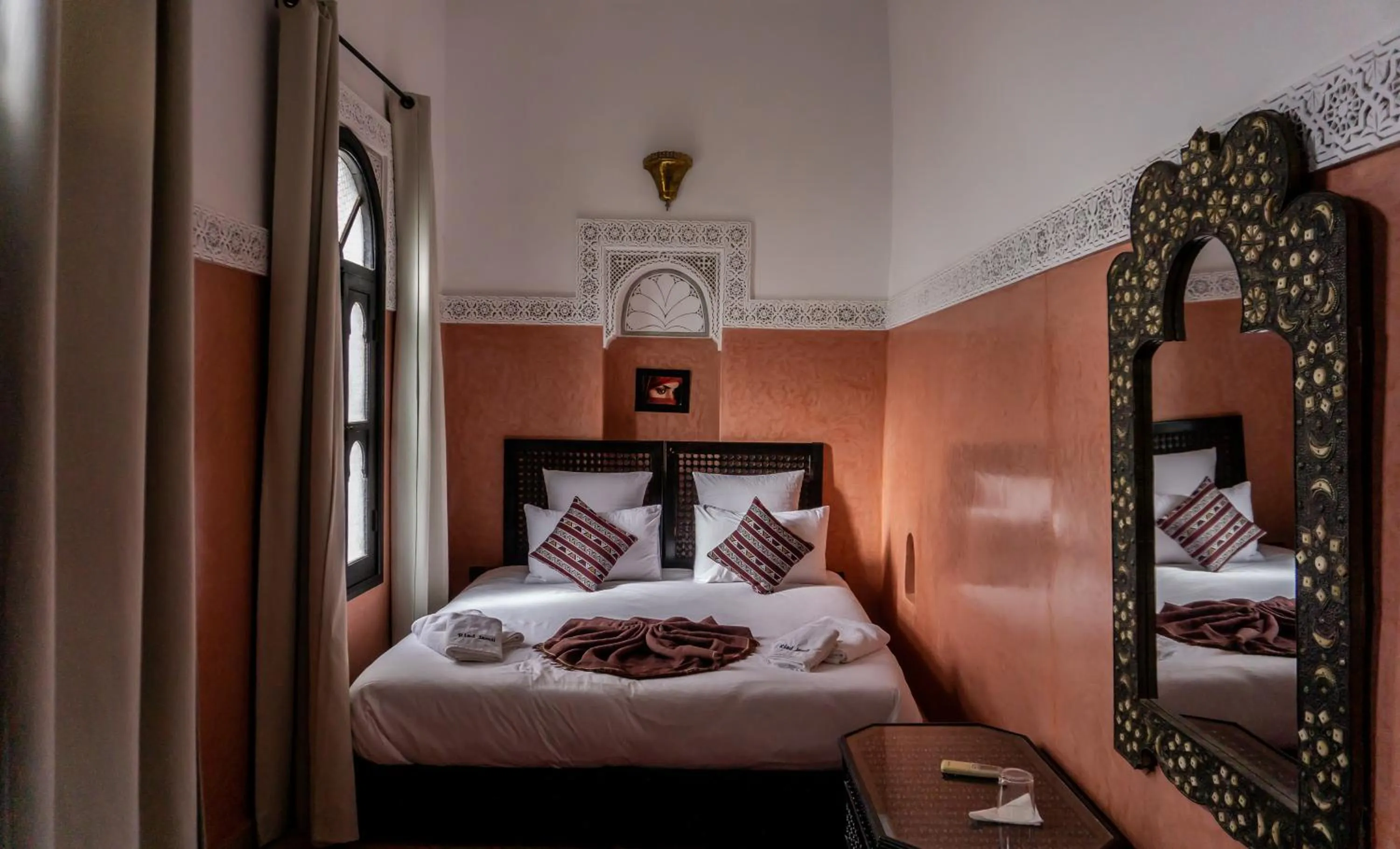 Bed in Riad Amegrad