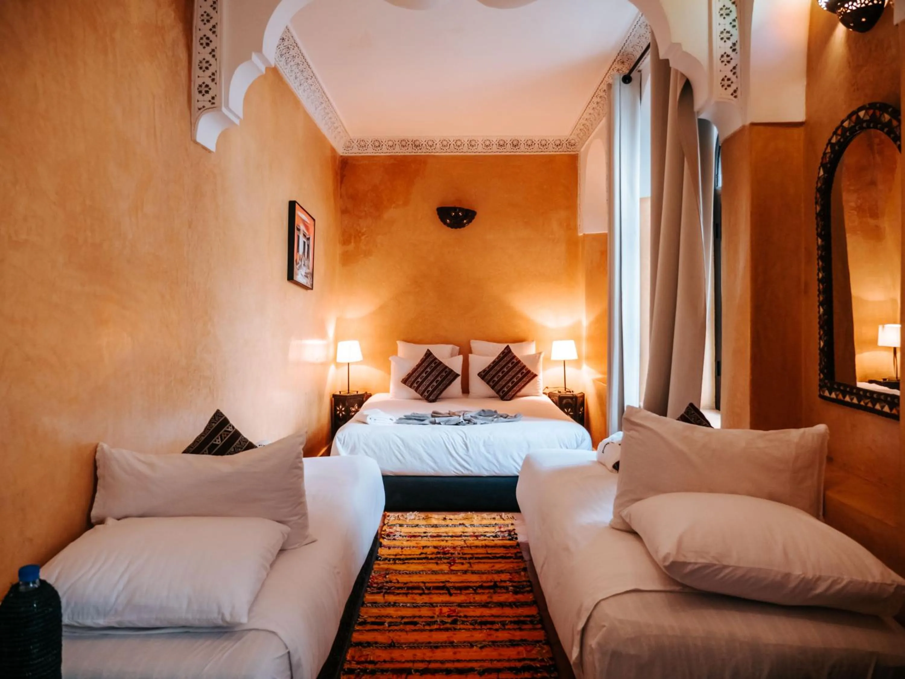 Bed in Riad Amegrad