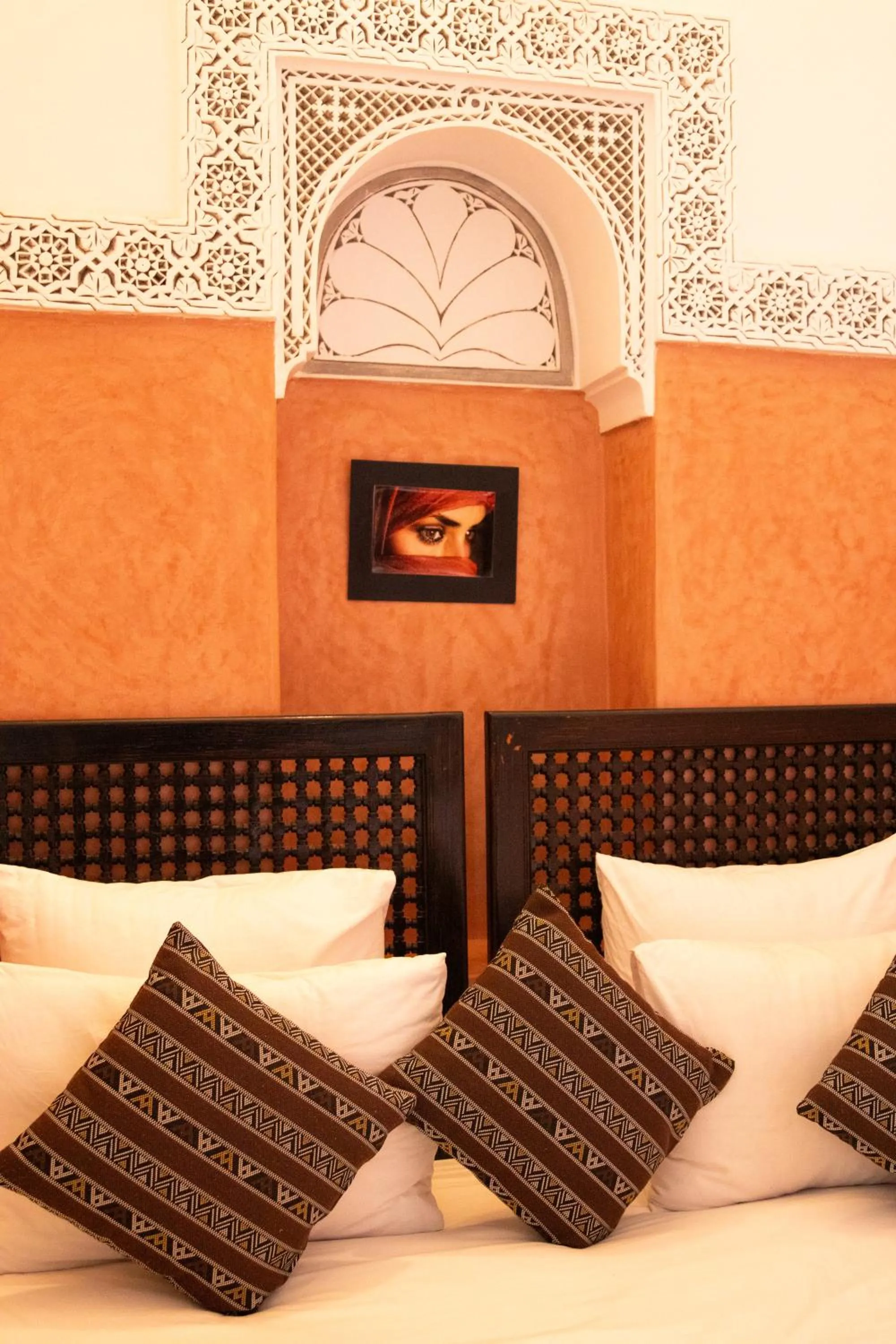Bed in Riad Amegrad