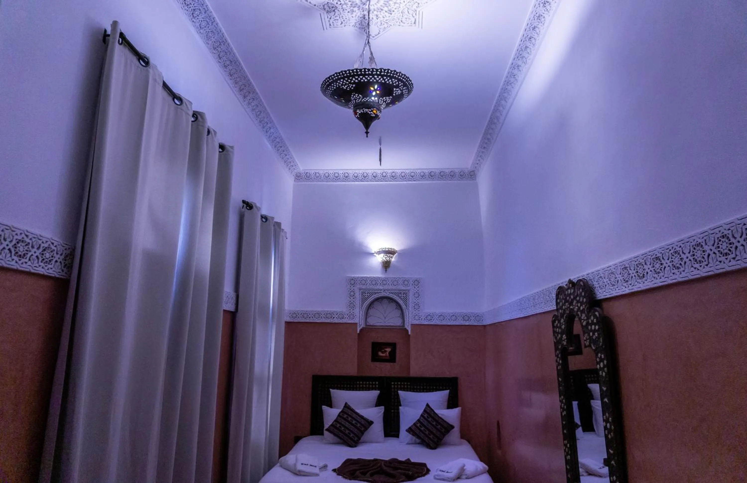 Bed in Riad Amegrad