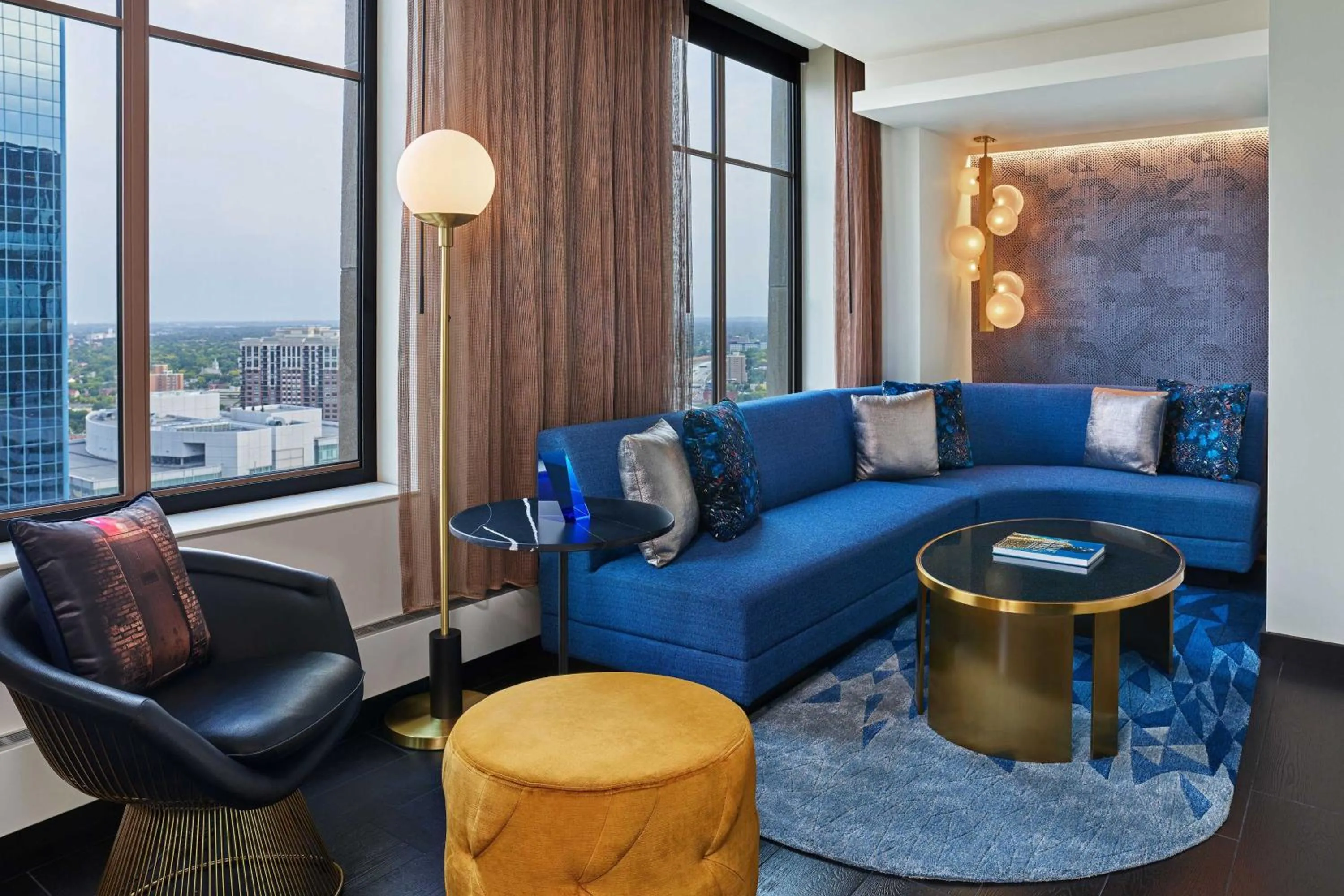 Living room in W Minneapolis - The Foshay