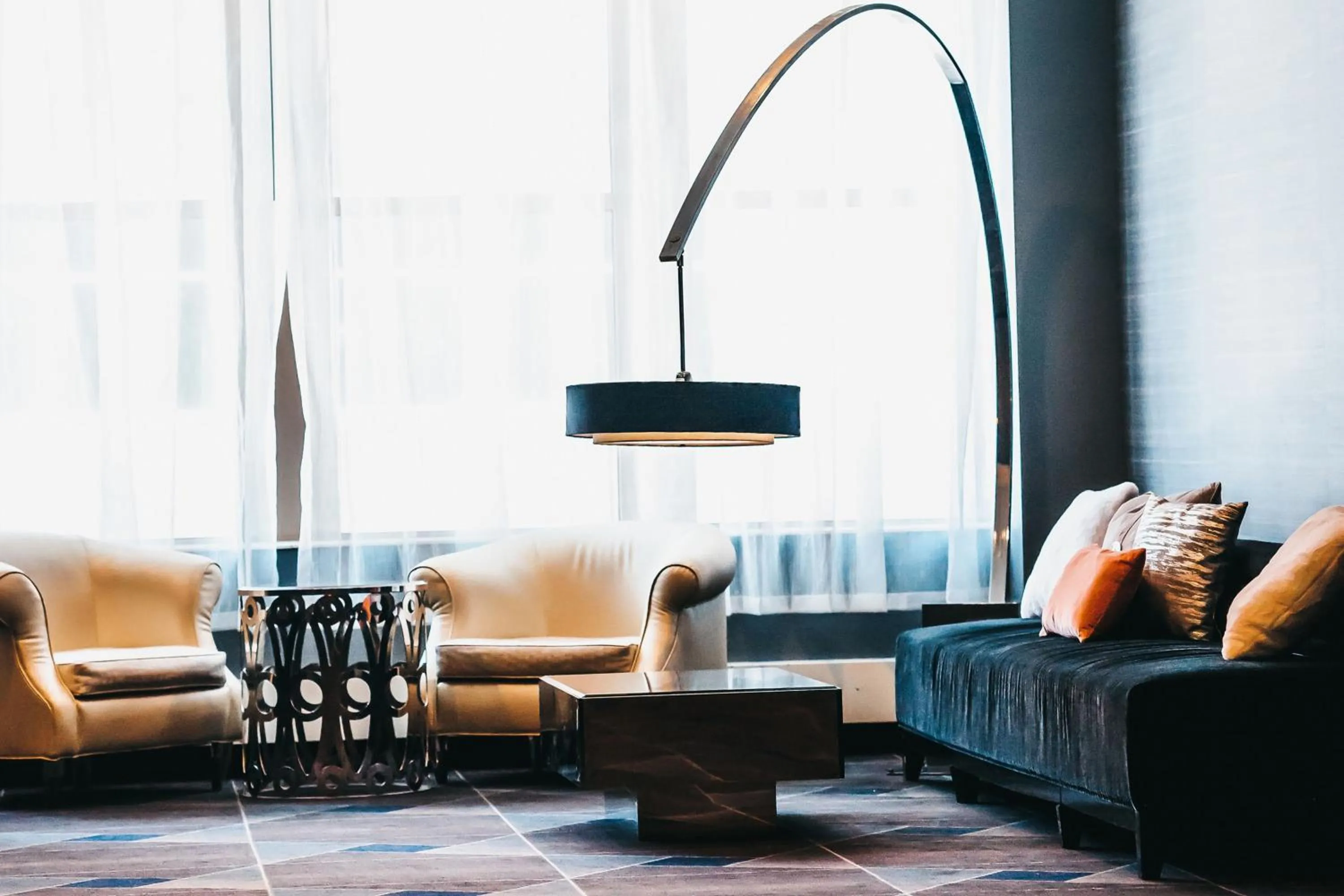 Living room in W Minneapolis - The Foshay