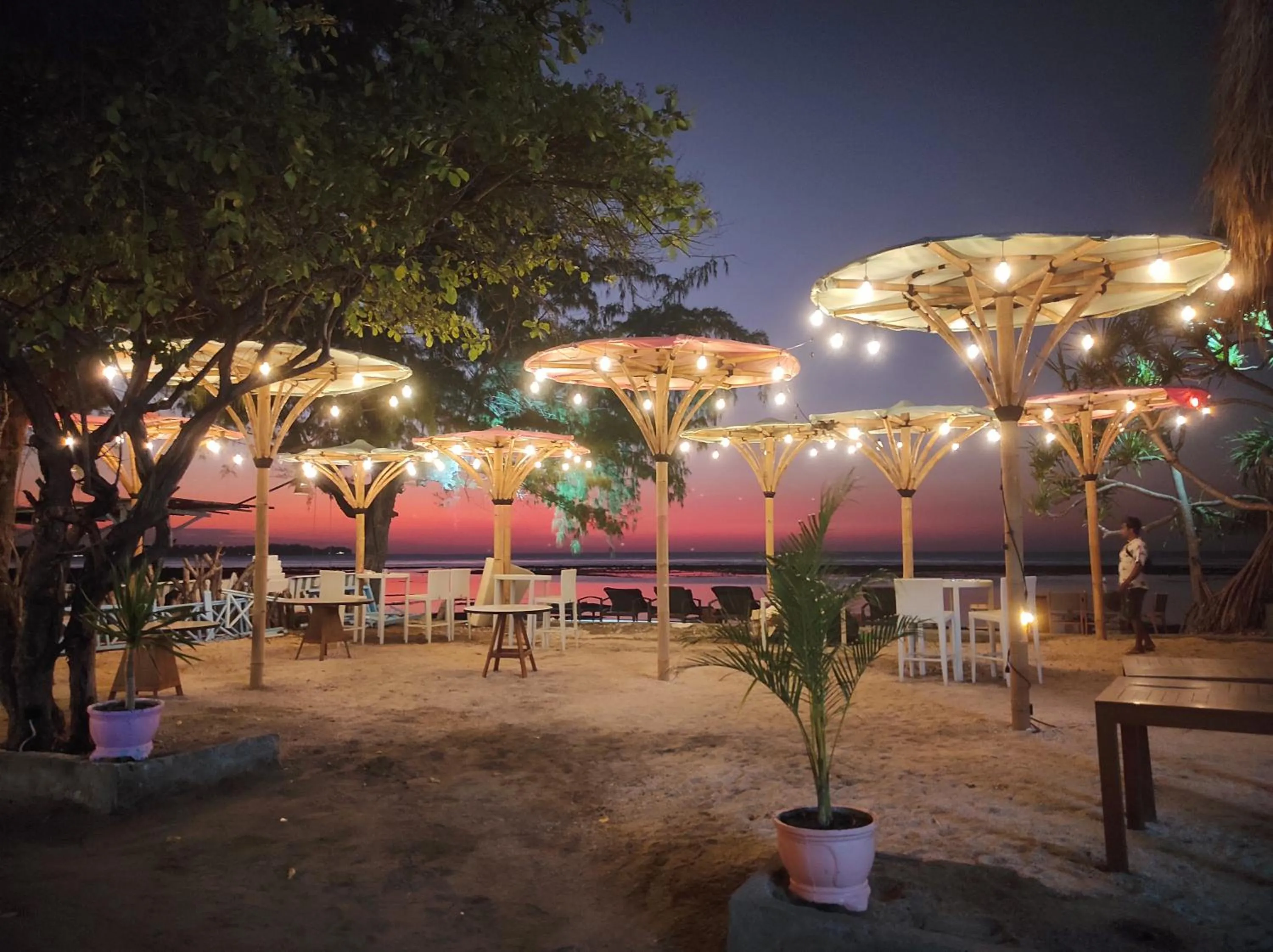 Restaurant/places to eat in PLAYA BONITA HOTEL & BEACH CLUB Gili Air