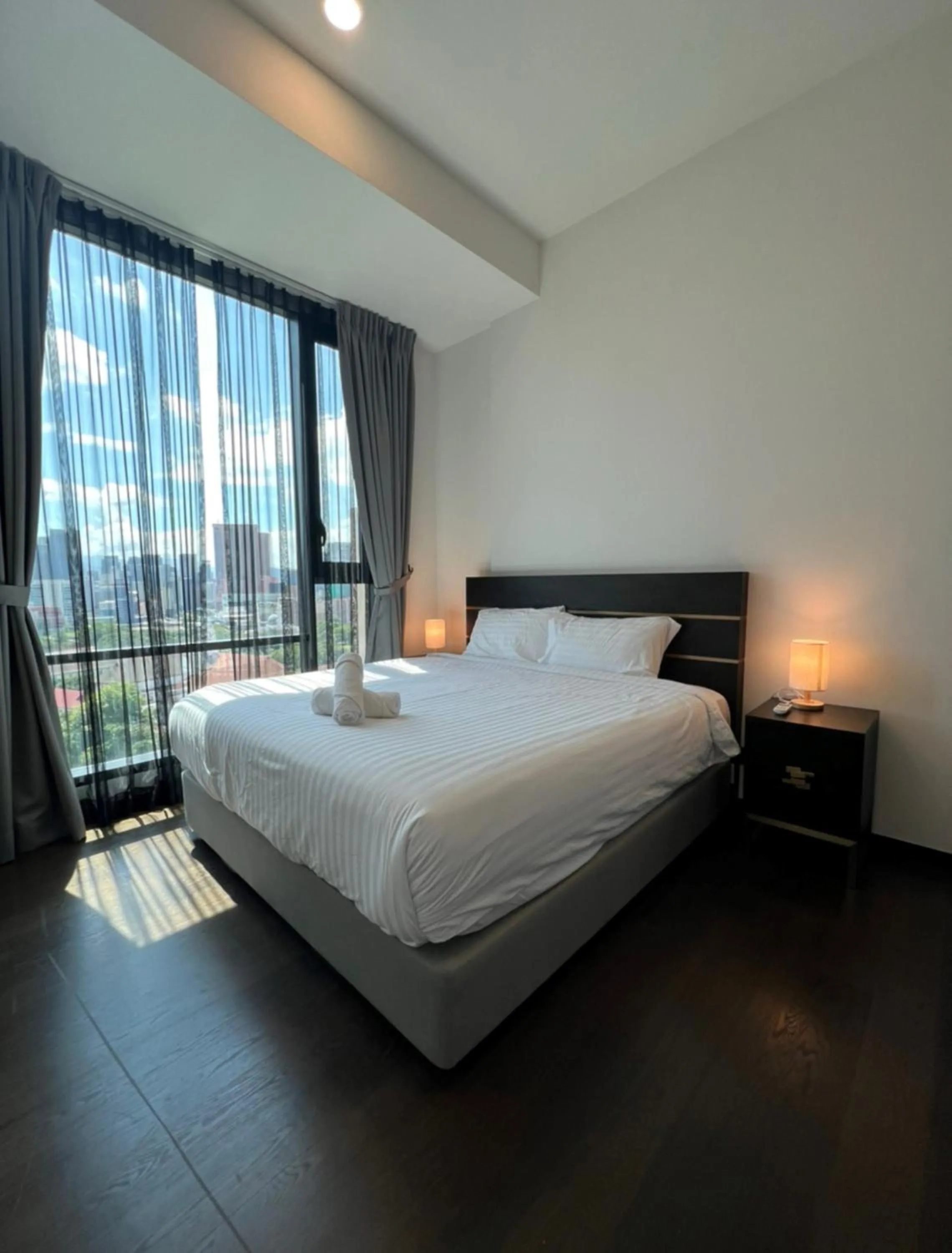 Bedroom, Bed in Opus Residence KL by EUcation Home