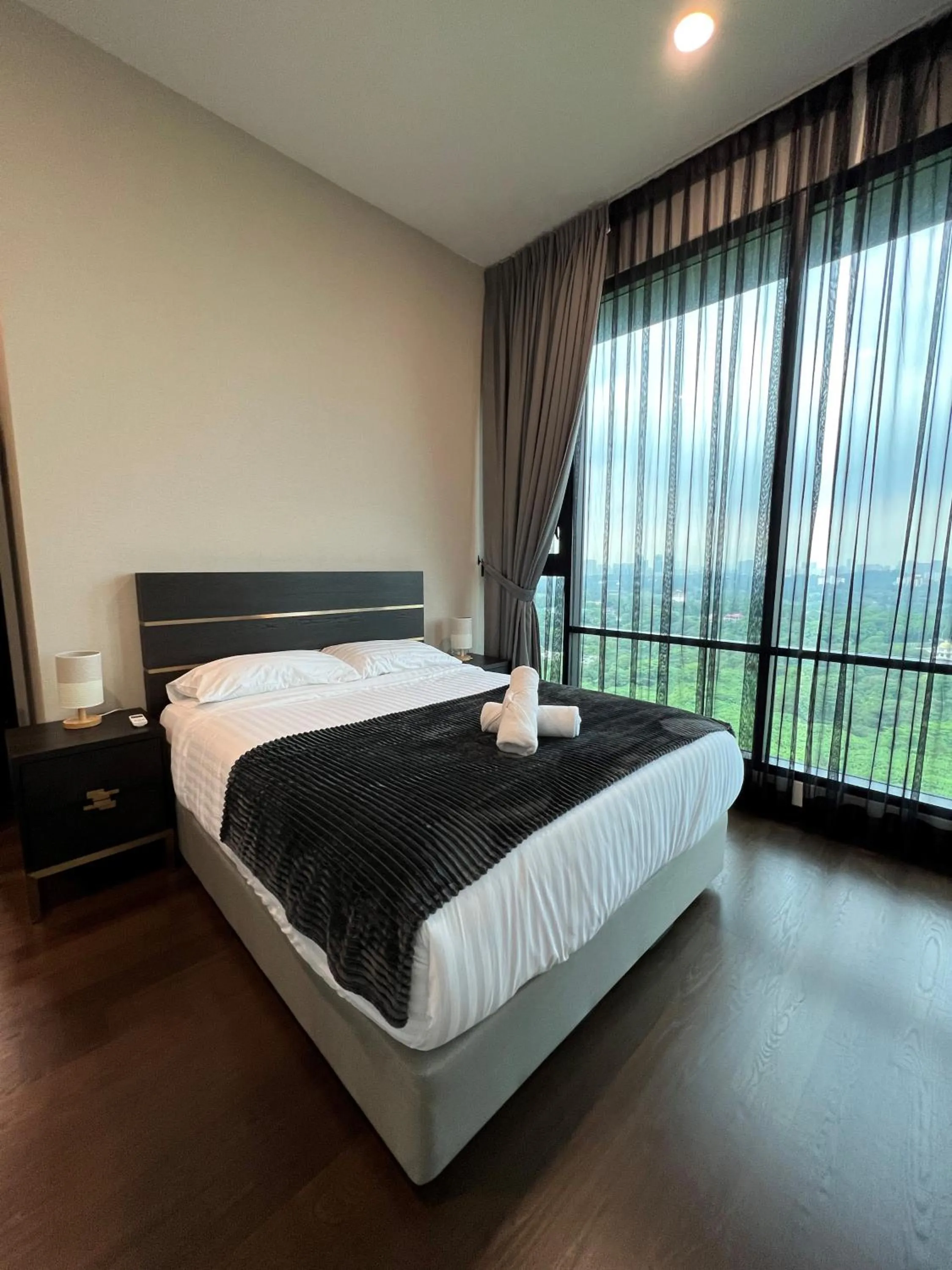 Bedroom, Bed in Opus Residence KL by EUcation Home