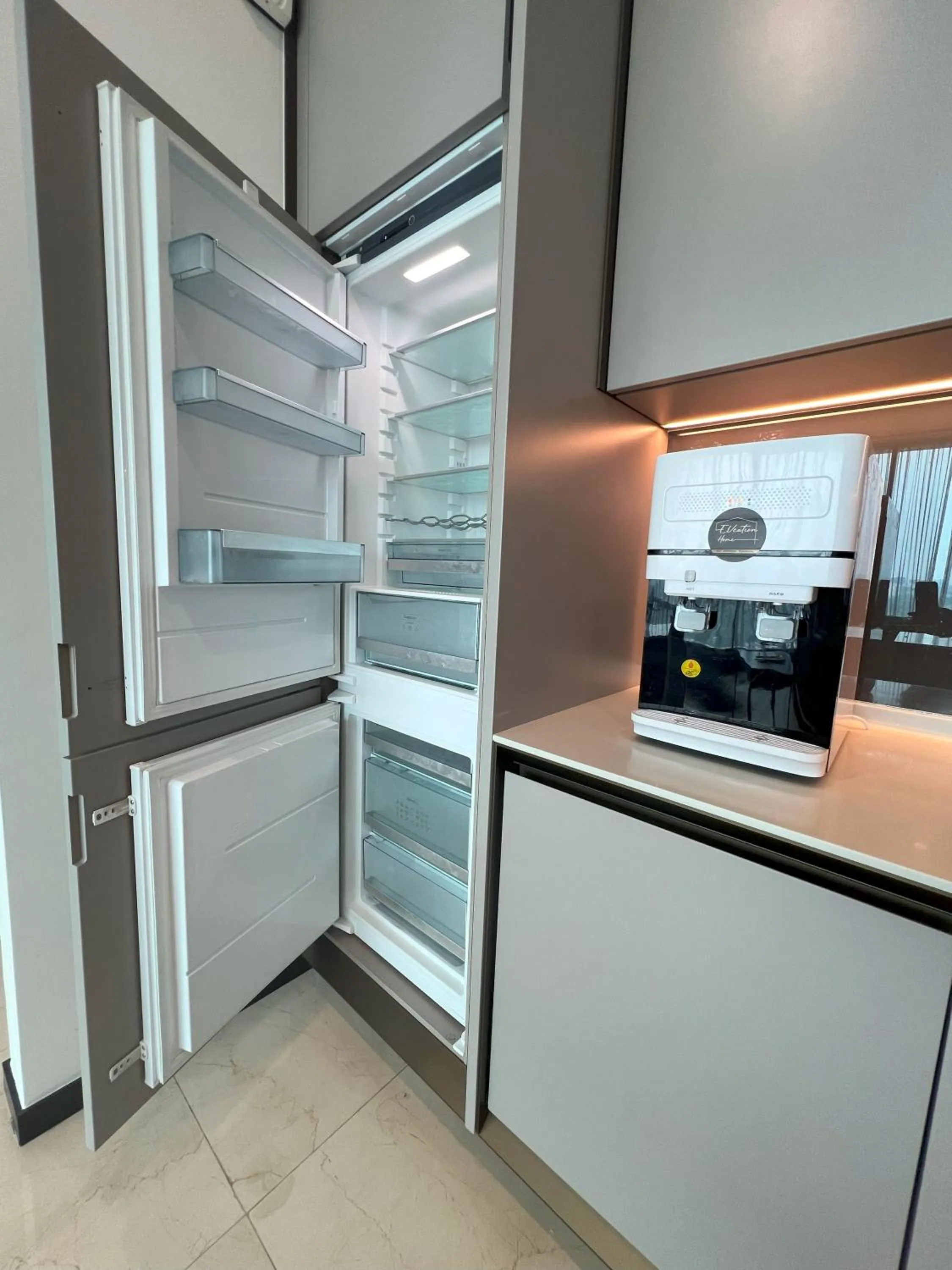 Kitchen or kitchenette in Opus Residence KL by EUcation Home