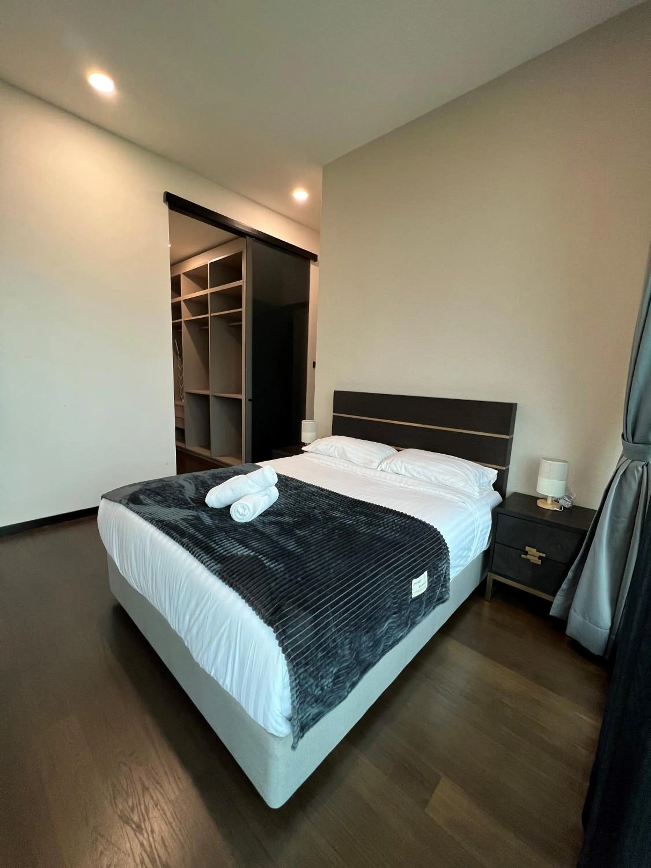 Bedroom, Bed in Opus Residence KL by EUcation Home