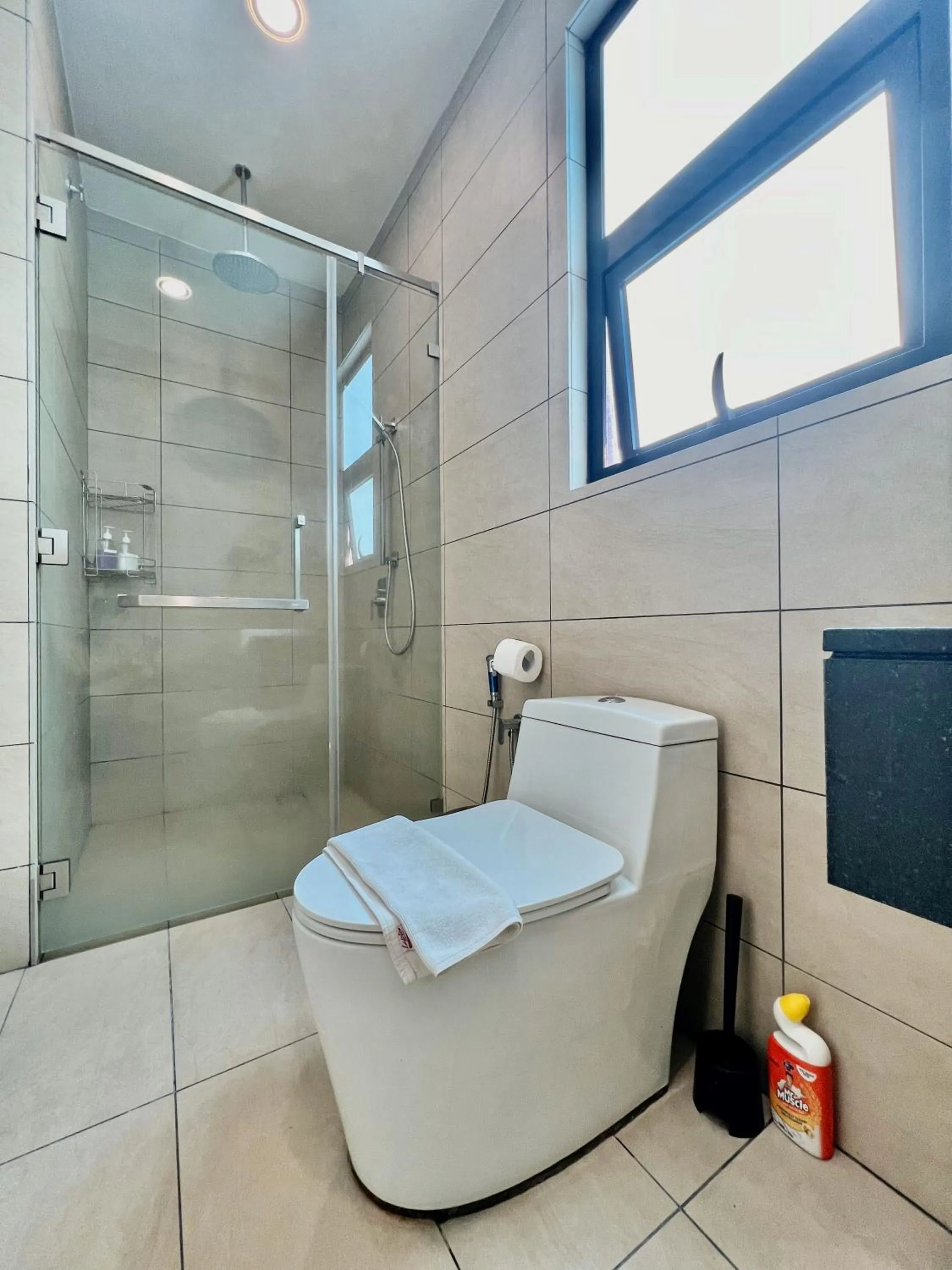 Shower in Opus Residence KL by EUcation Home