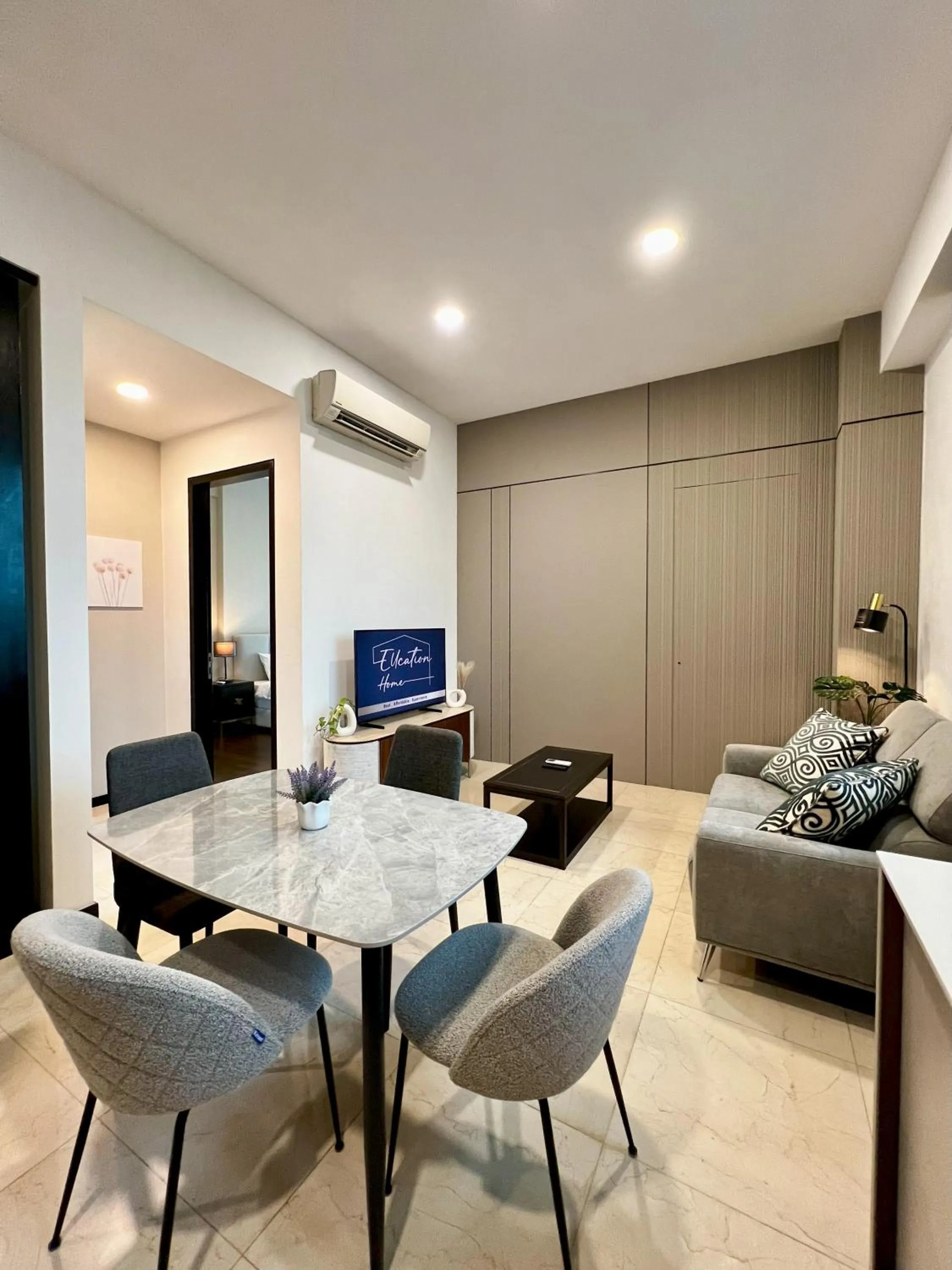 Living room in Opus Residence KL by EUcation Home