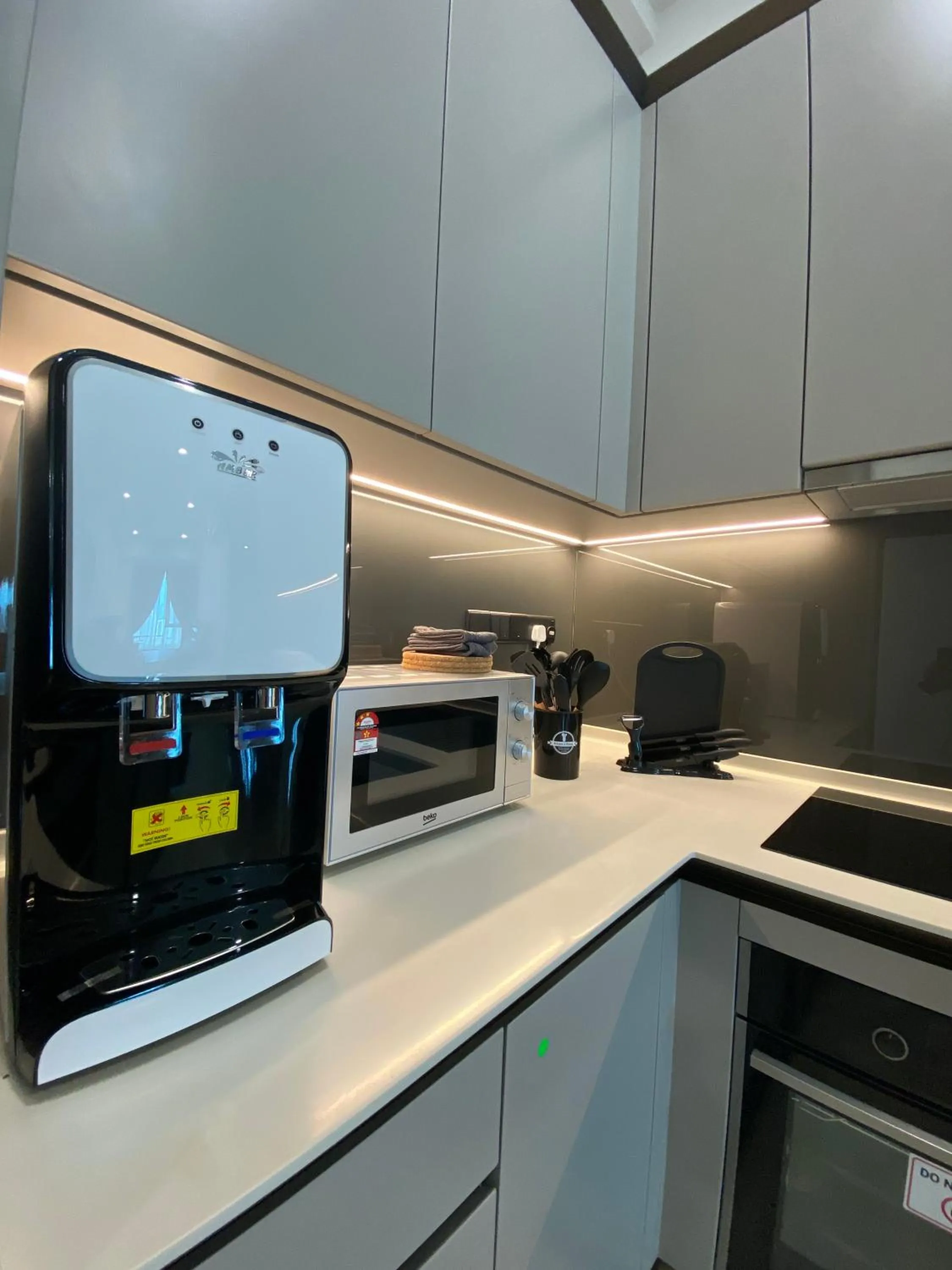 Kitchen or kitchenette in Opus Residence KL by EUcation Home