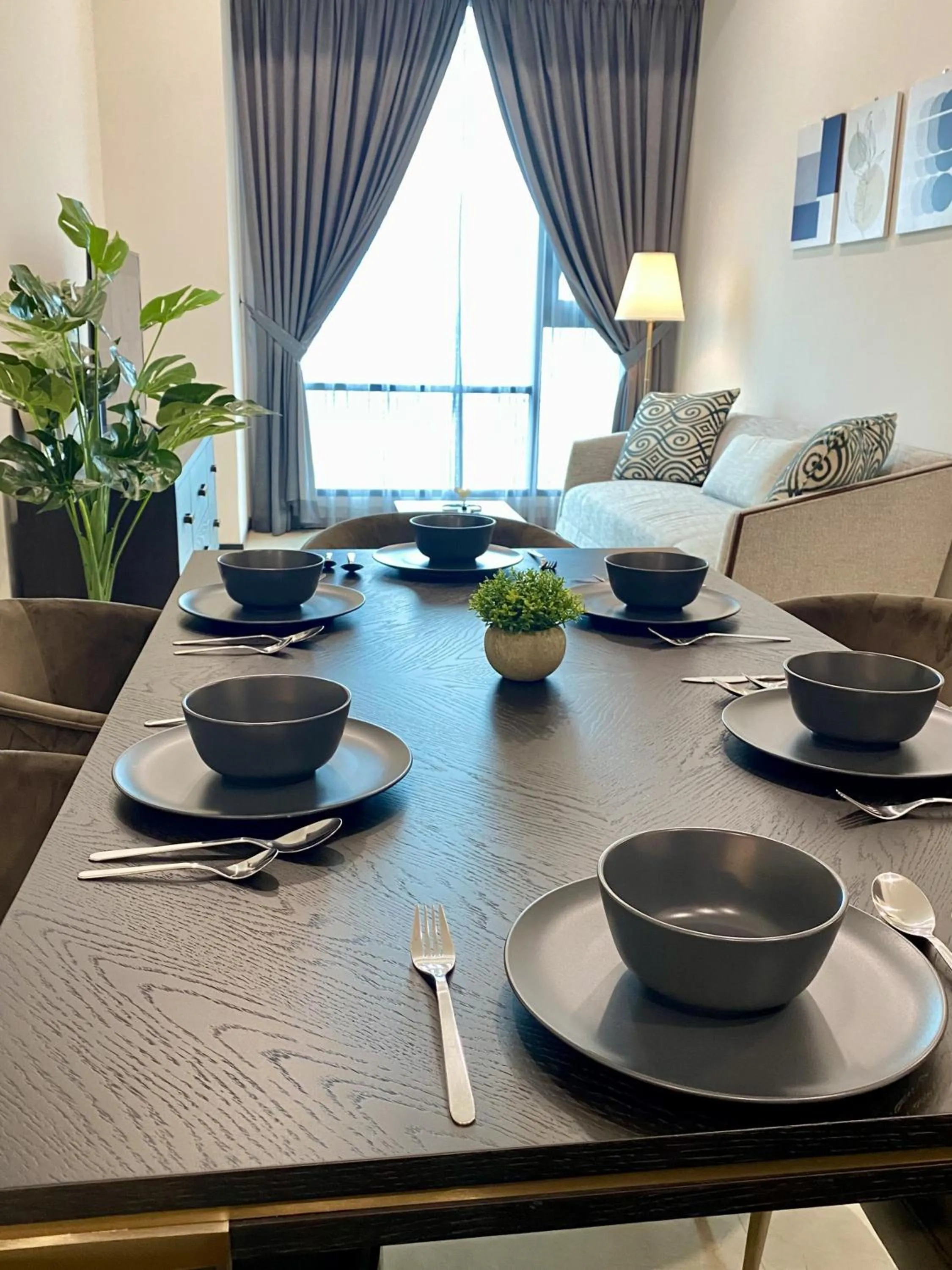 Living room in Opus Residence KL by EUcation Home