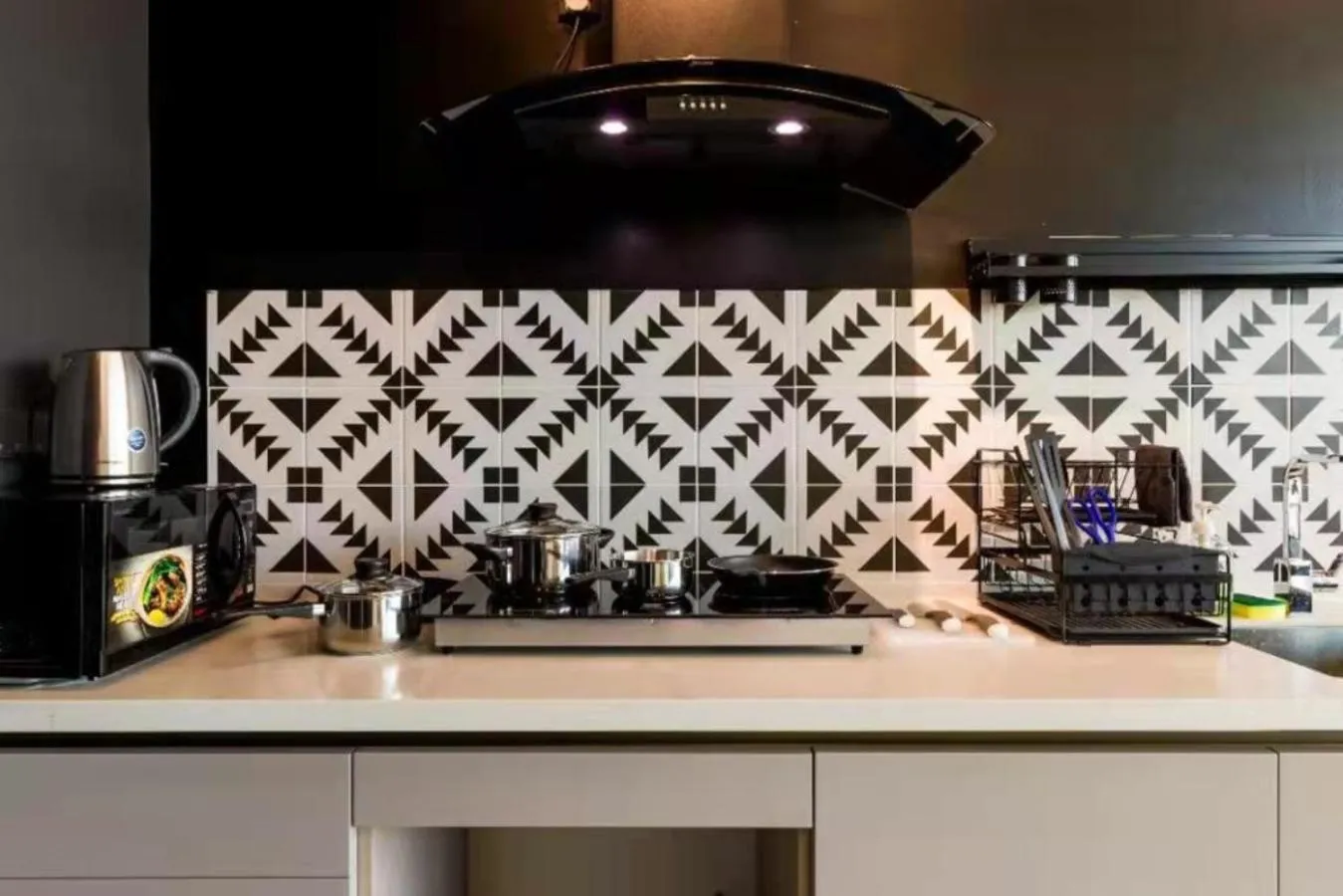 Kitchen or kitchenette in Opus Residence KL by EUcation Home