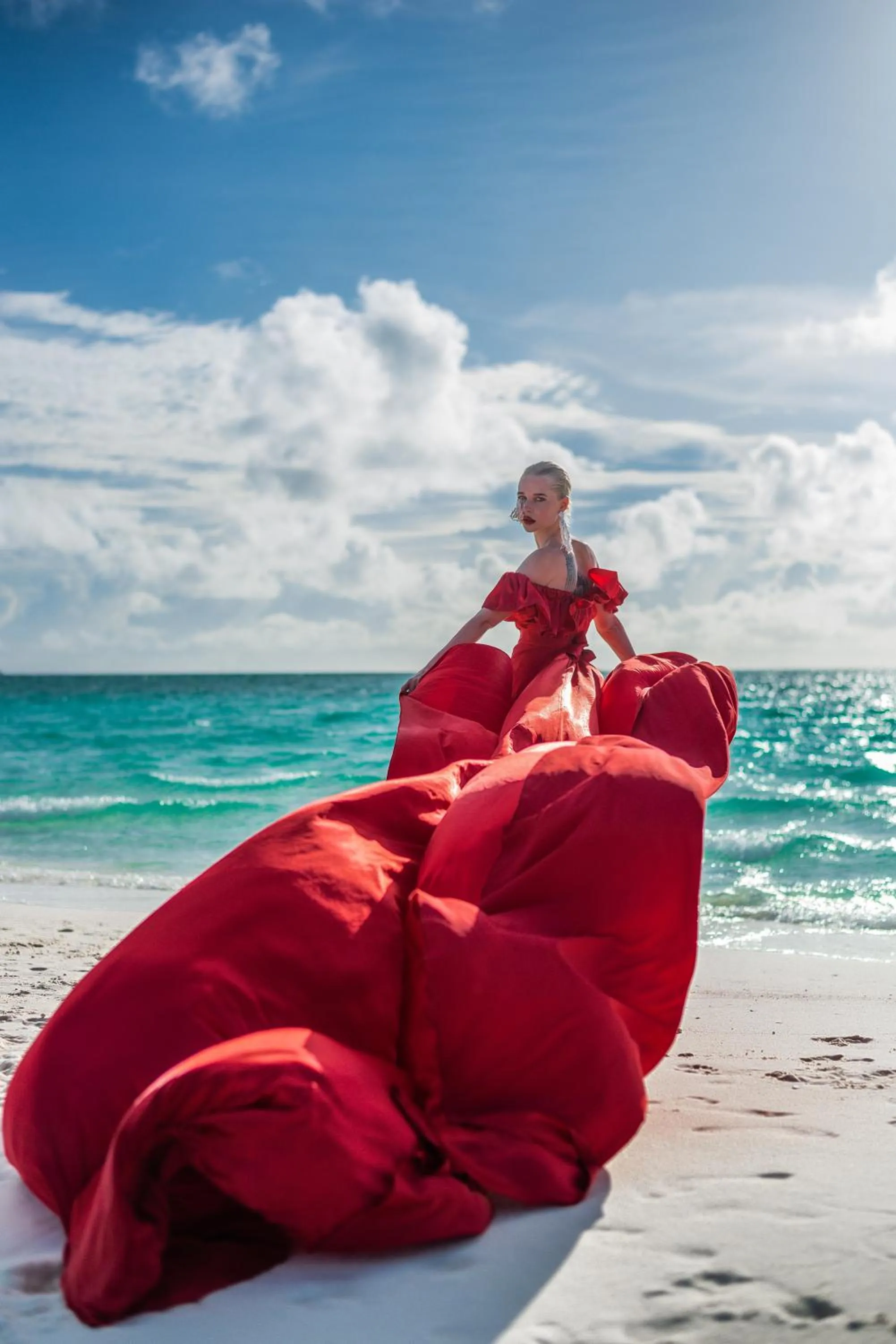 People in Summer Vibes Beach Front