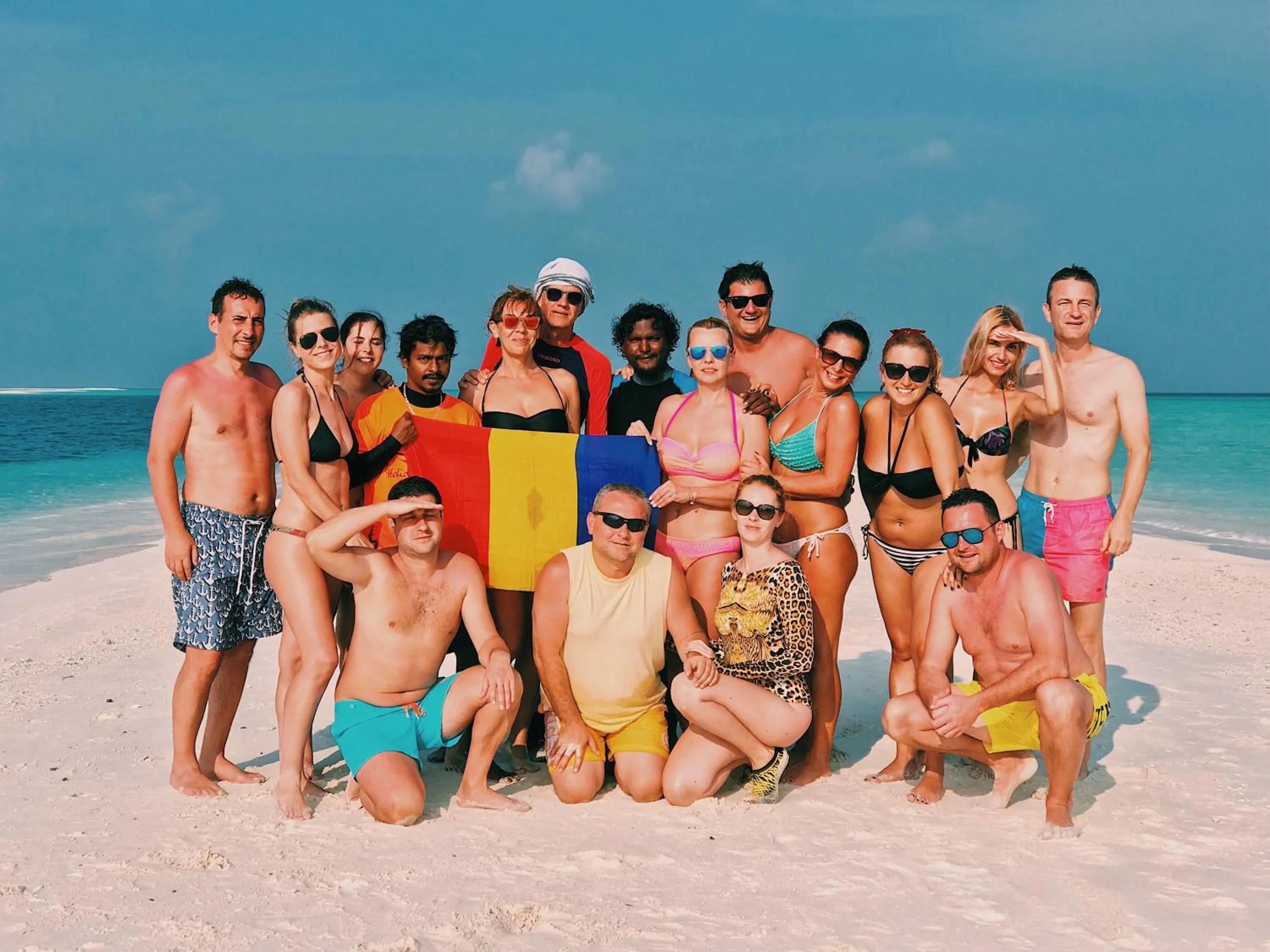 People in Summer Vibes Beach Front