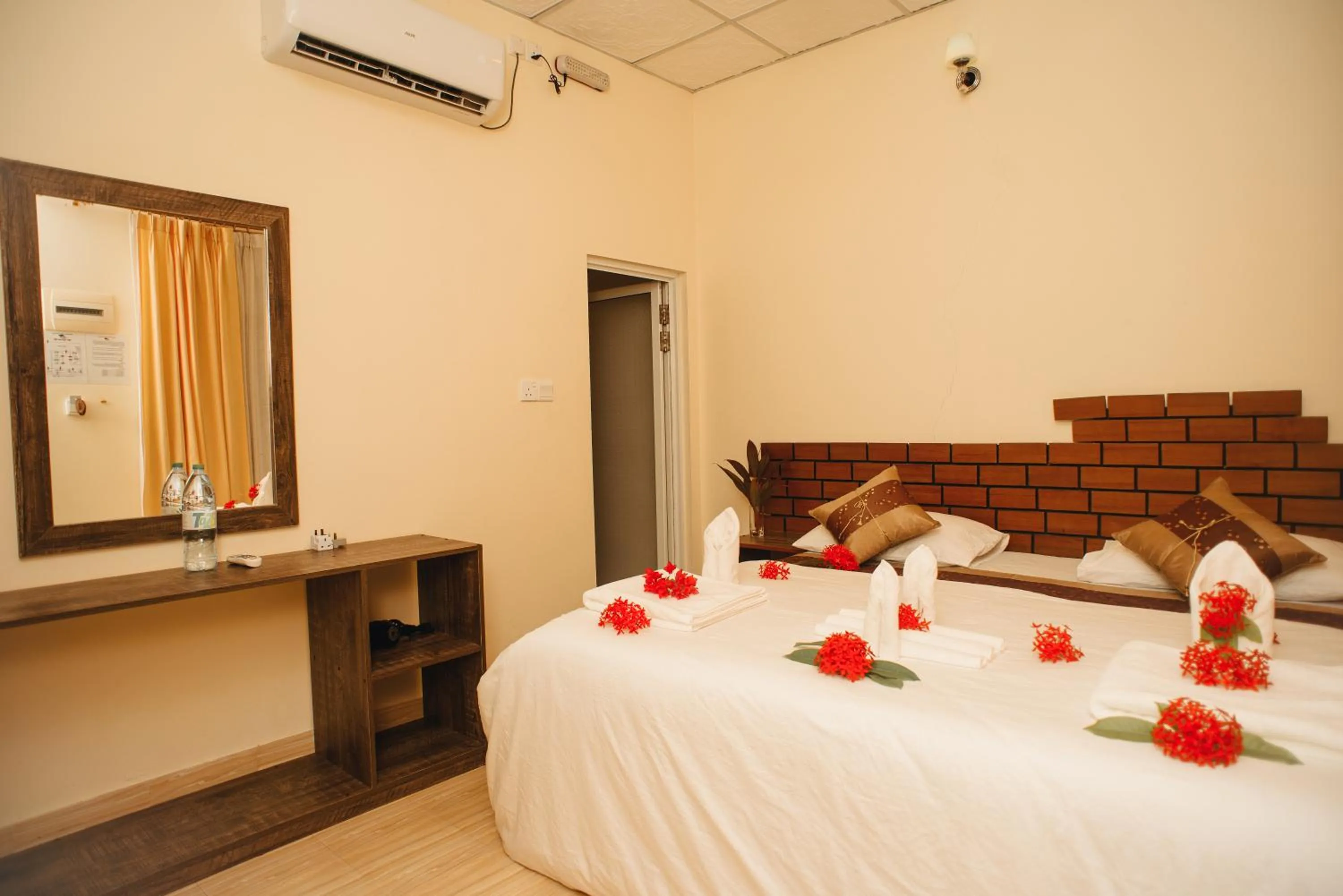 Bed in Summer Vibes Beach Front