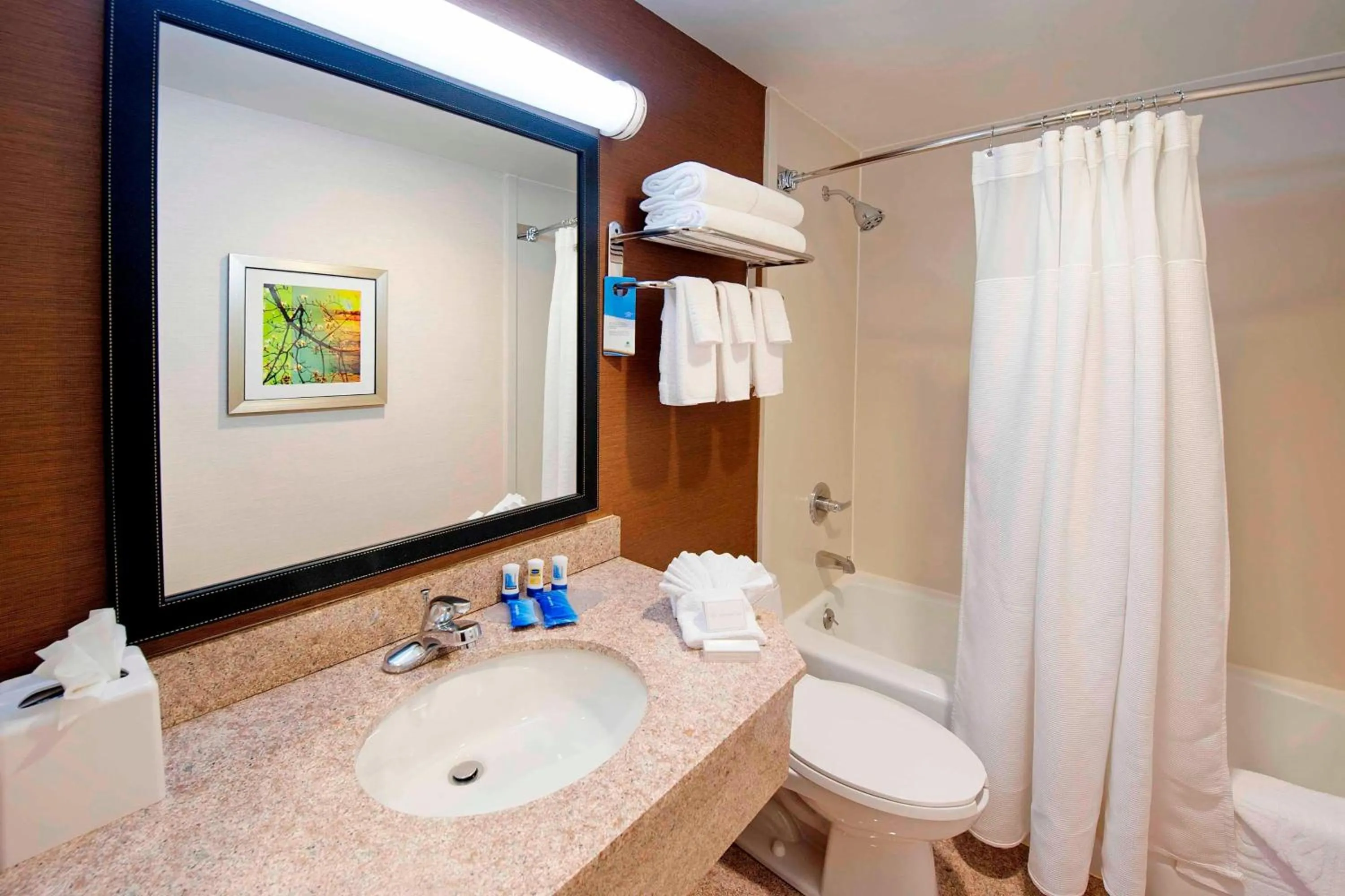 Bathroom in Fairfield Inn by Marriott JFK Airport