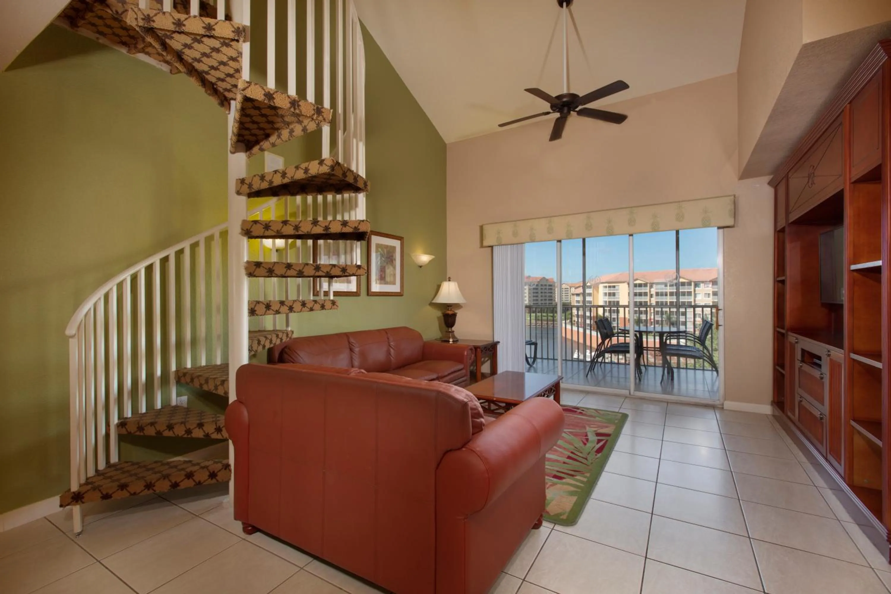 Living room in Westgate Town Center Resort