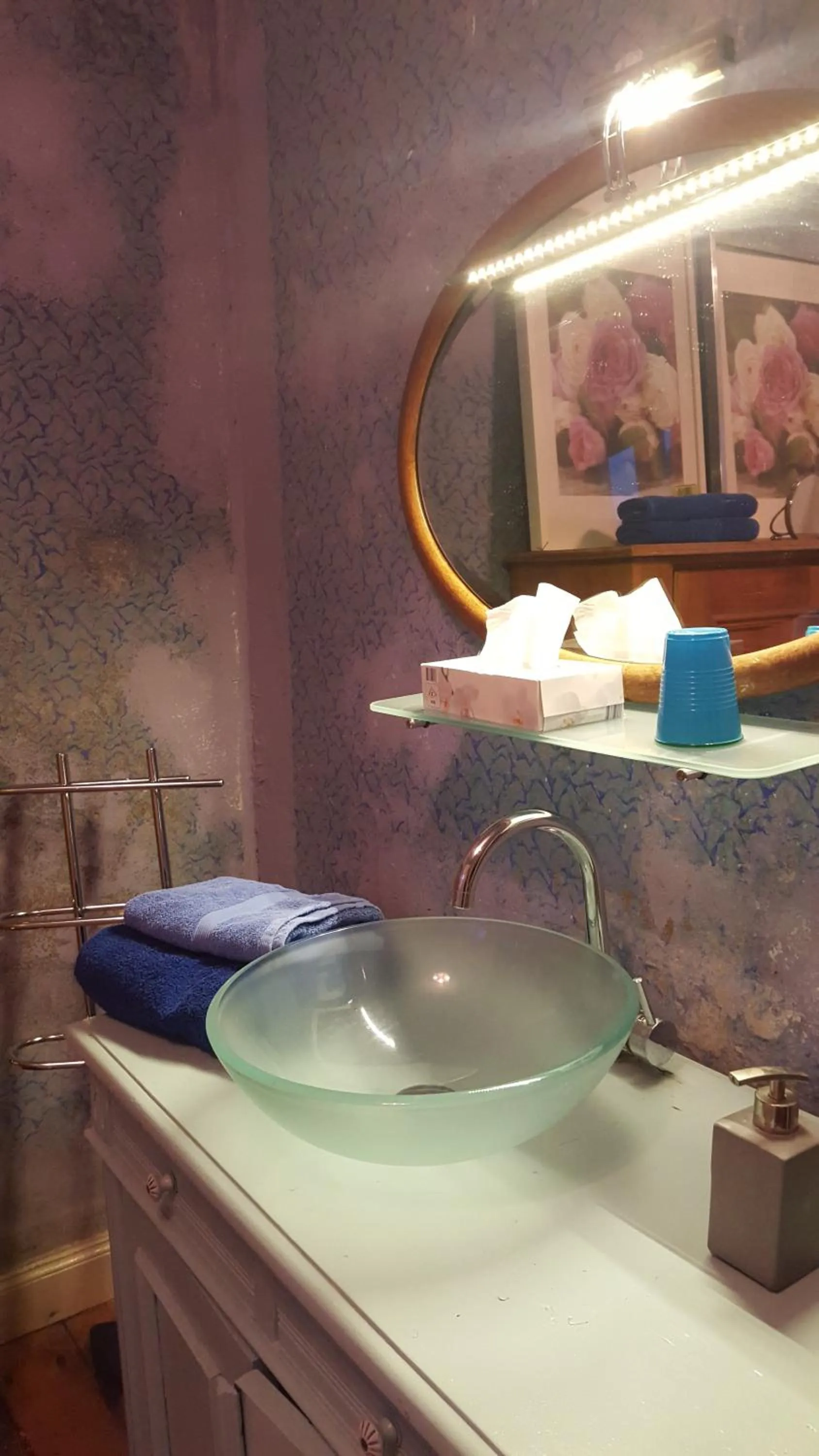 Bathroom in Rosindell cottage