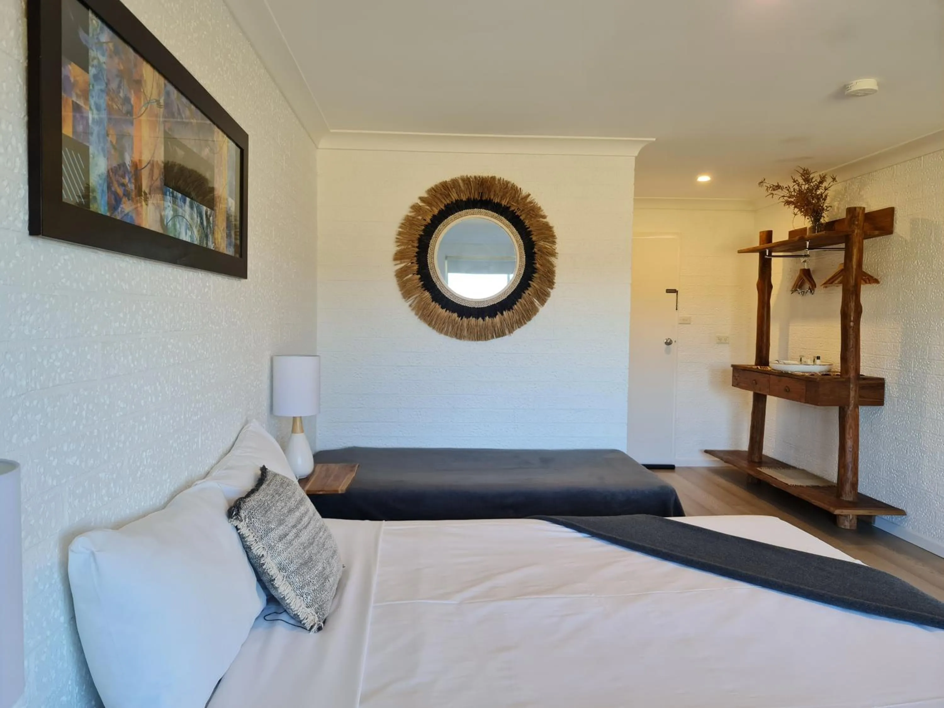 Bed in Vacy Hunter Valley Lodge