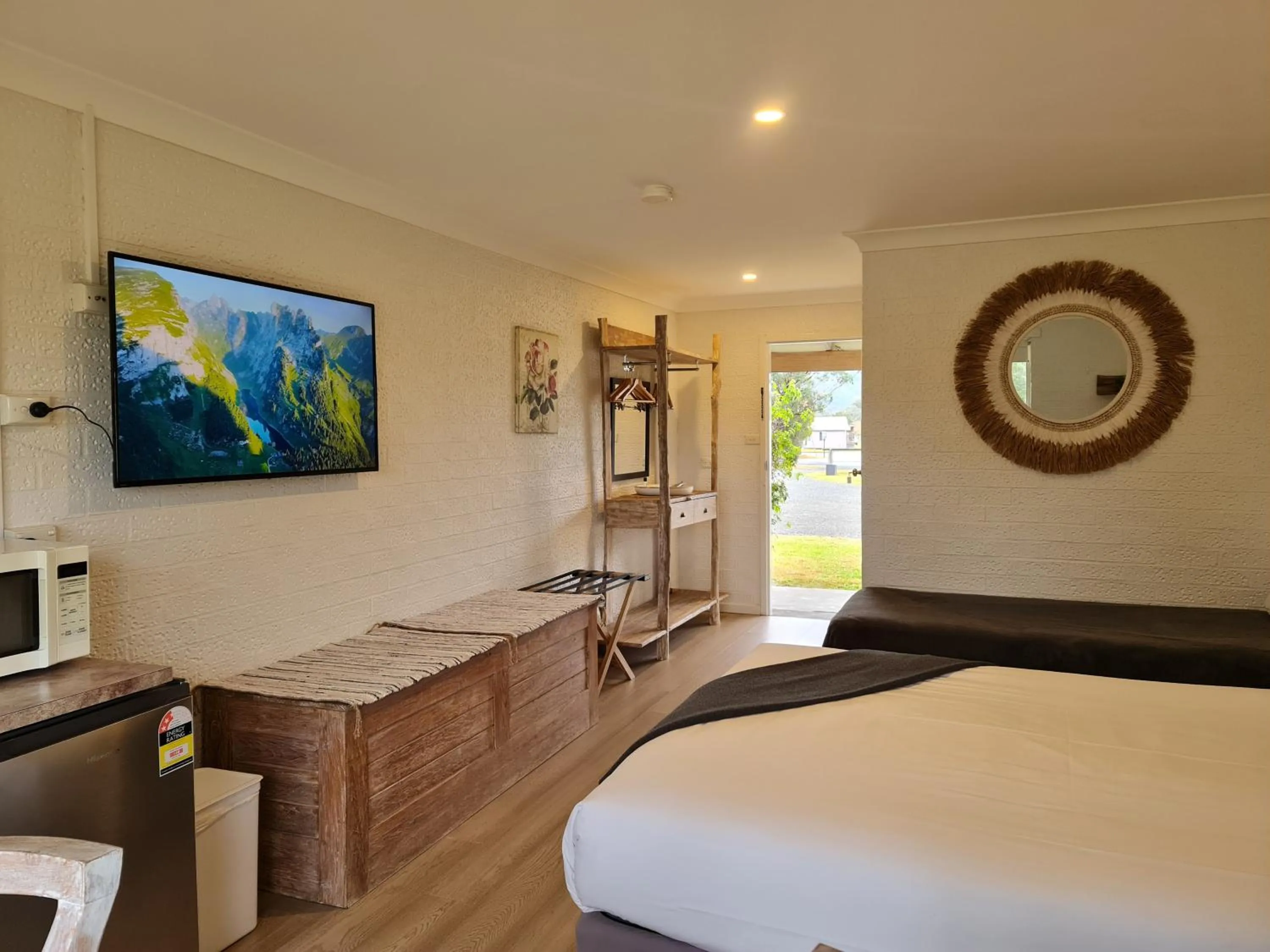 Bed in Vacy Hunter Valley Lodge