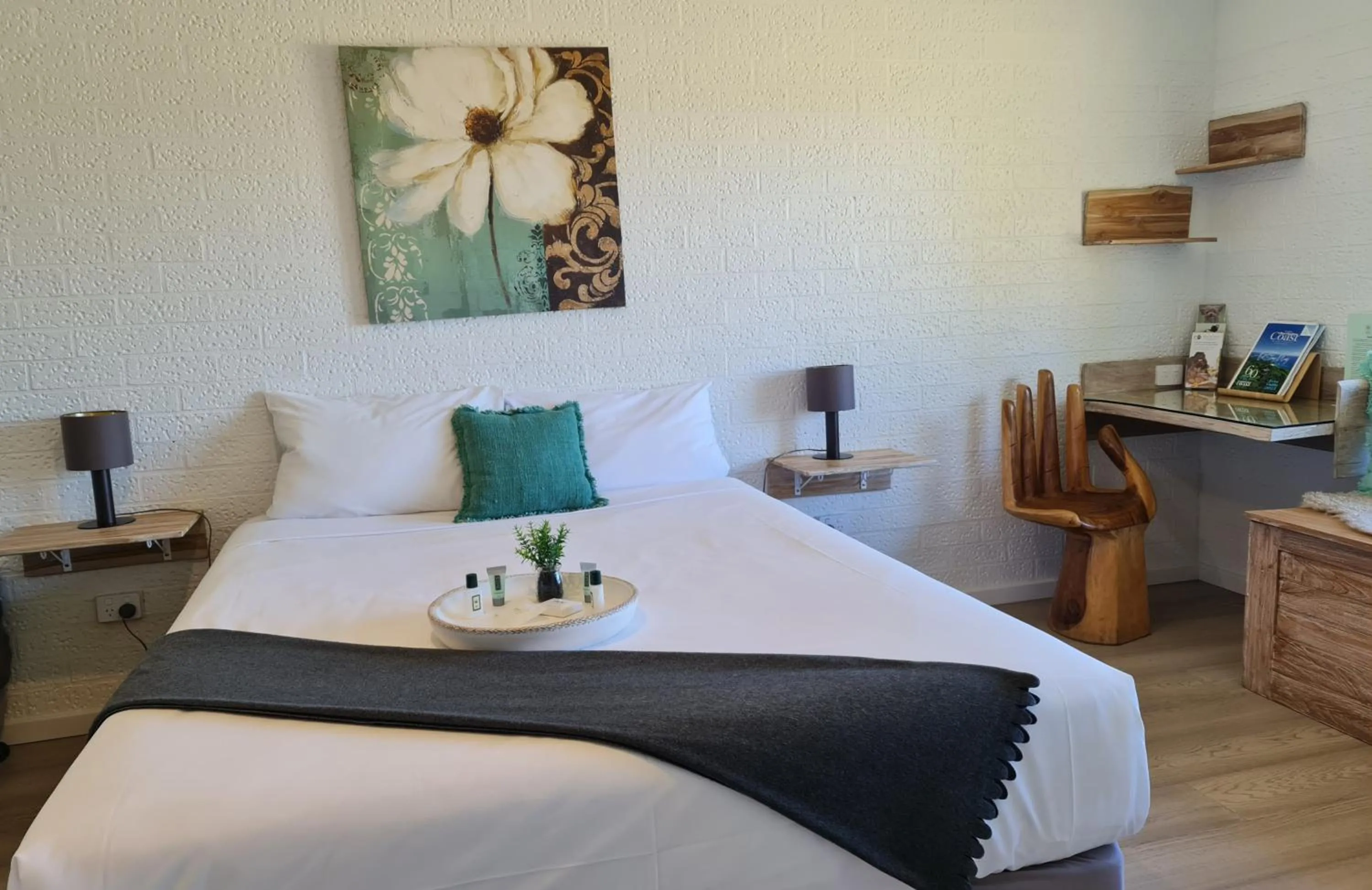 Bed in Vacy Hunter Valley Lodge