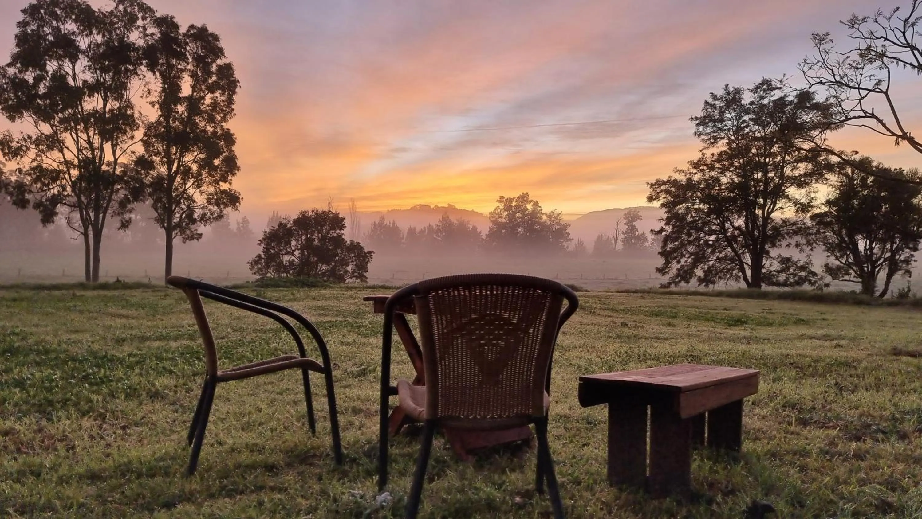 Time of day in Vacy Hunter Valley Lodge