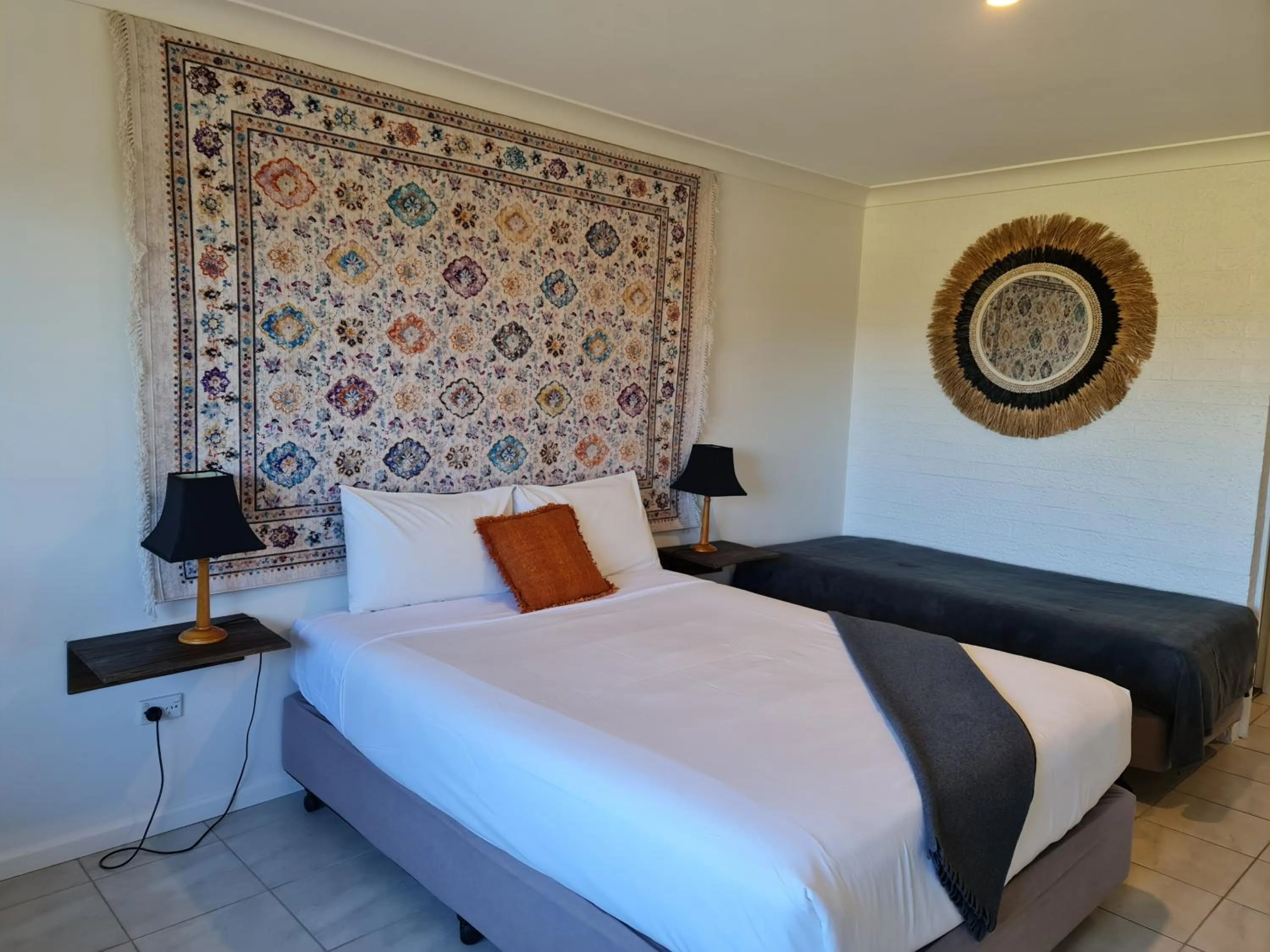 Bed in Vacy Hunter Valley Lodge