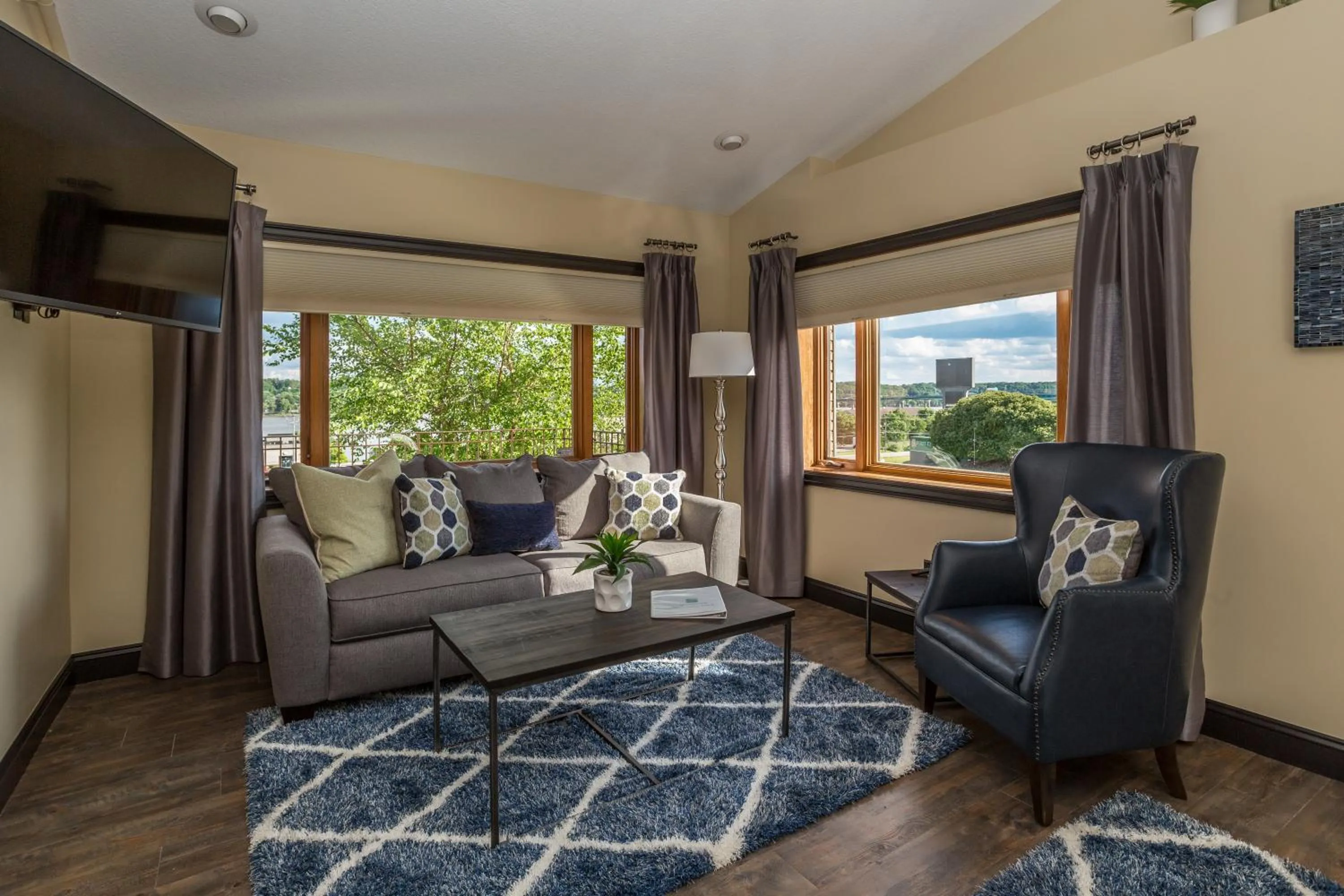 Natural landscape in River View Lodge