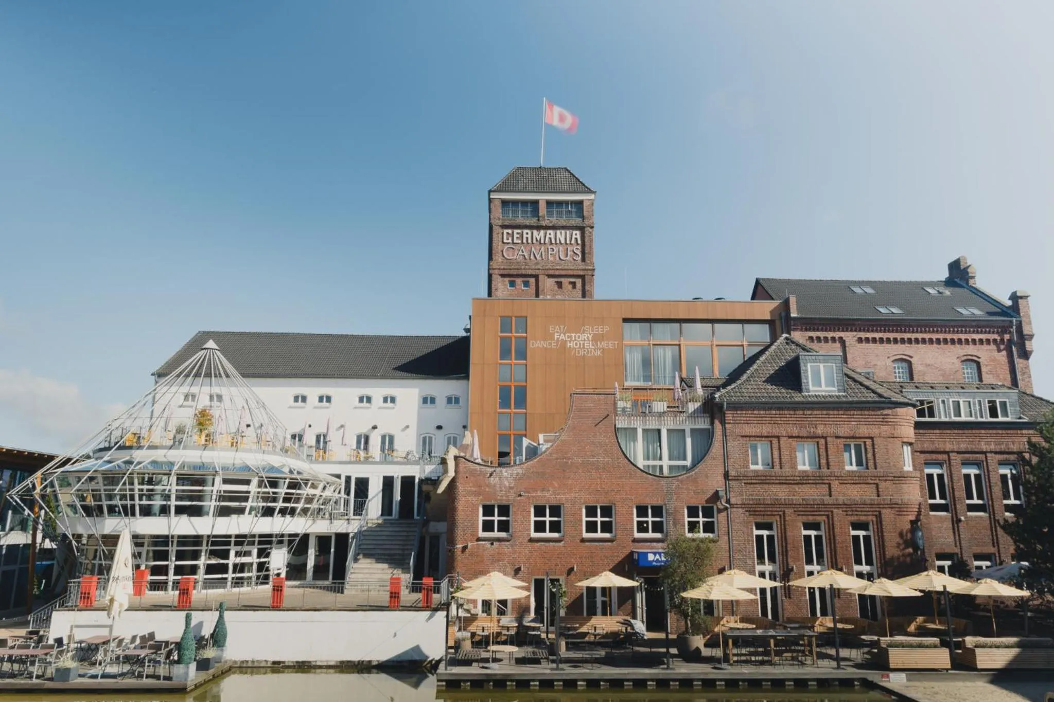 Property building in Factory Hotel