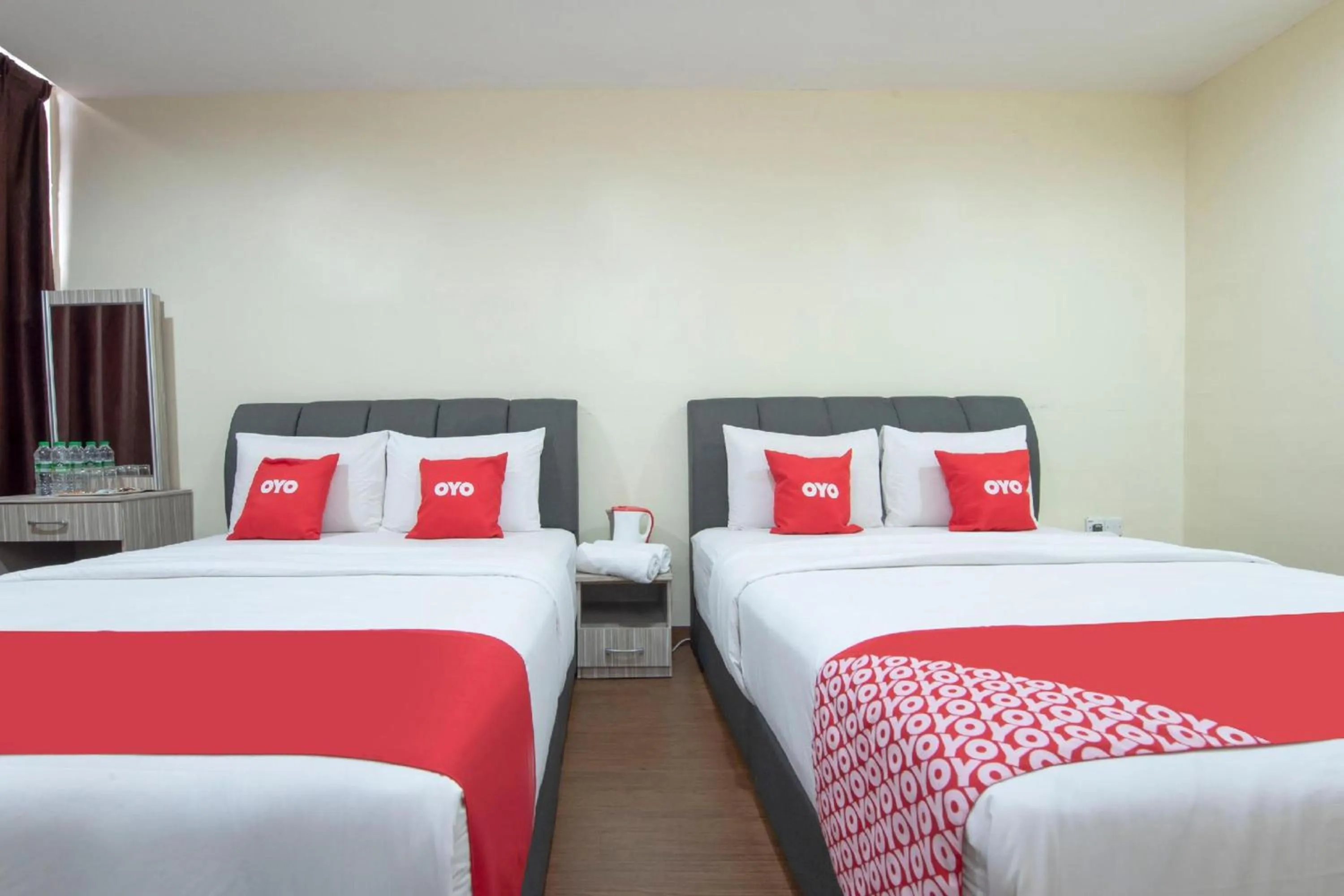 Bedroom, Bed in Hotel O Jasin