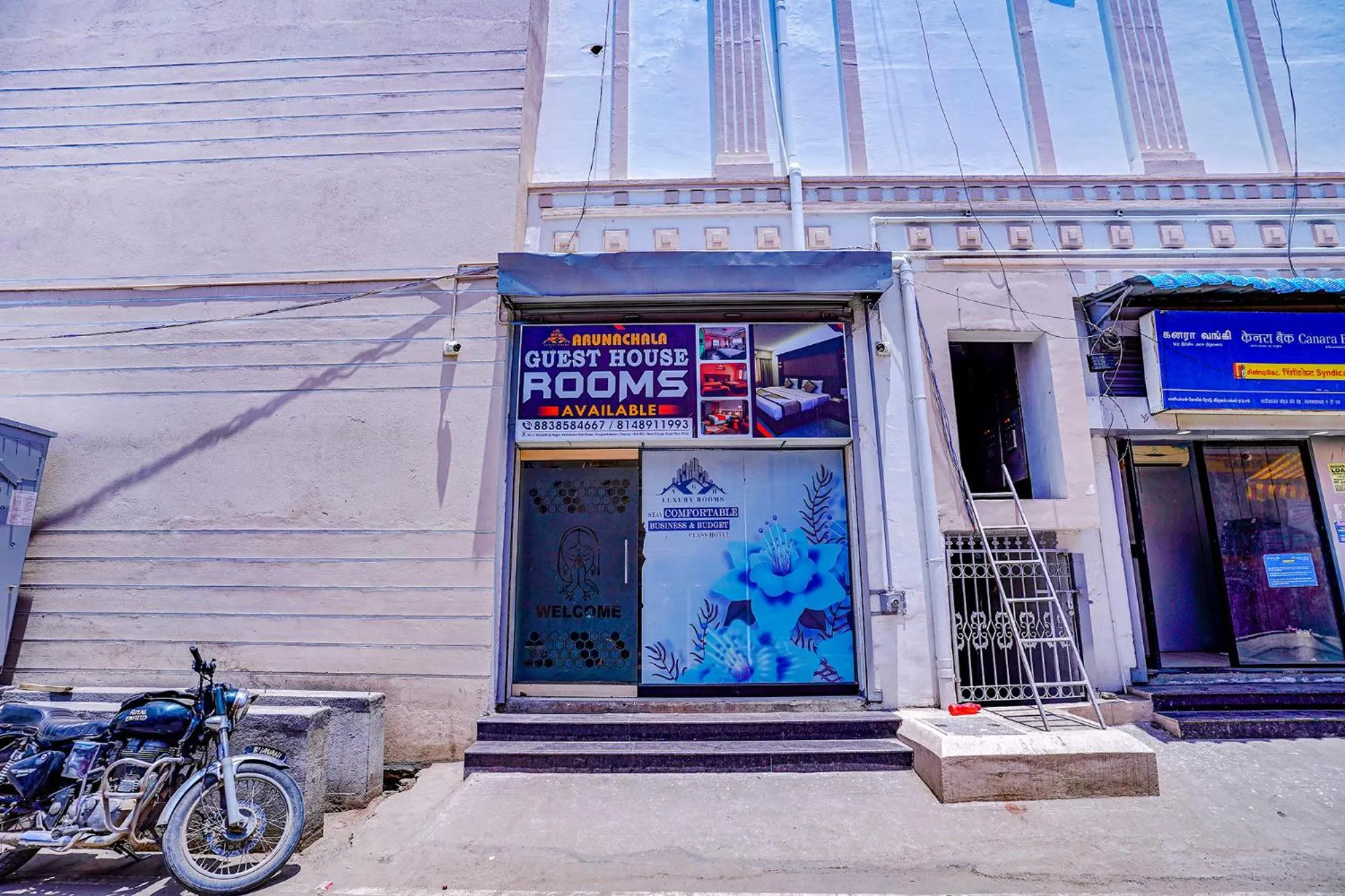 Facade/entrance in FabExpress Arunachala Guest House