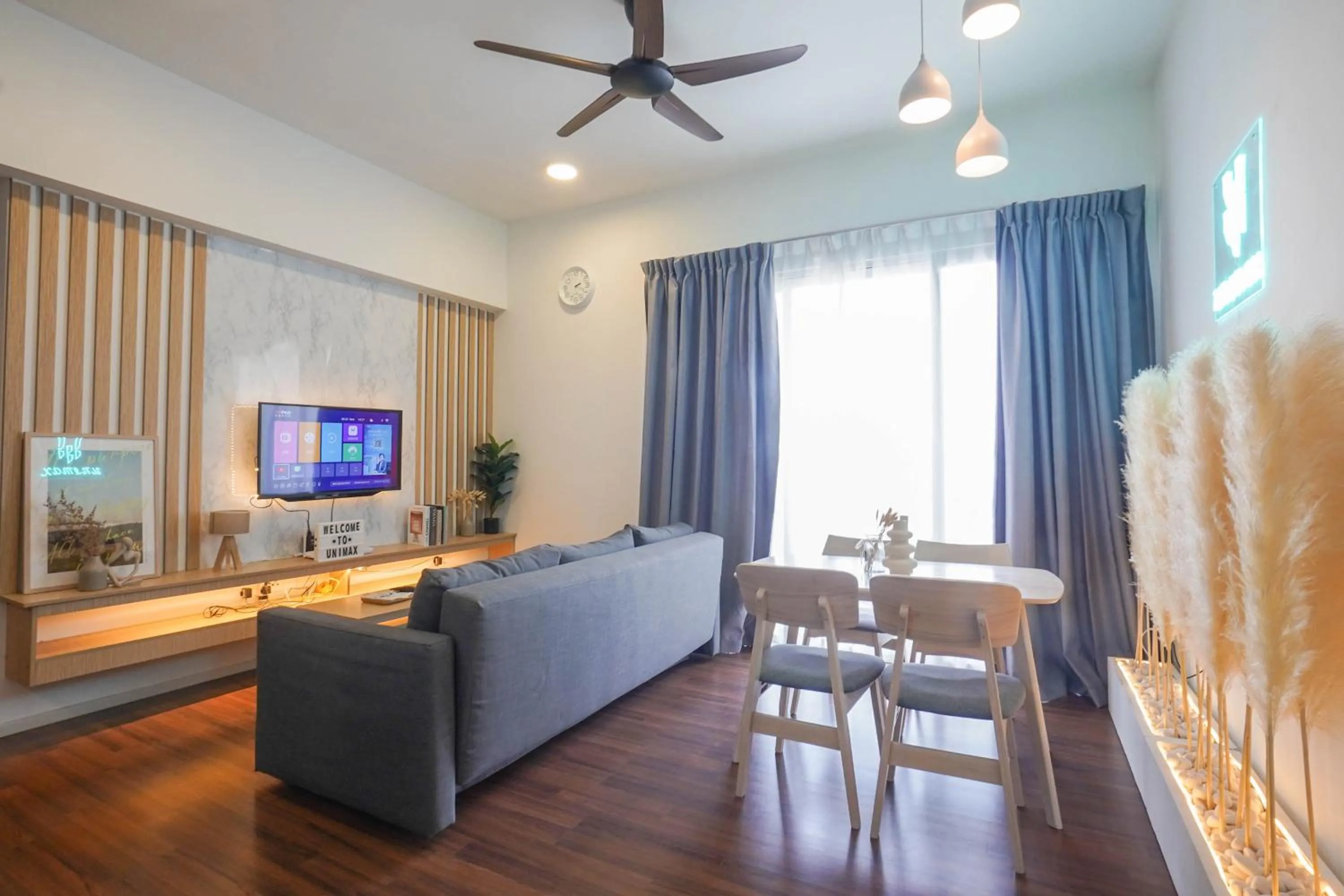 Living room in UNA Sunway Velocity Kuala Lumpur by Unimax