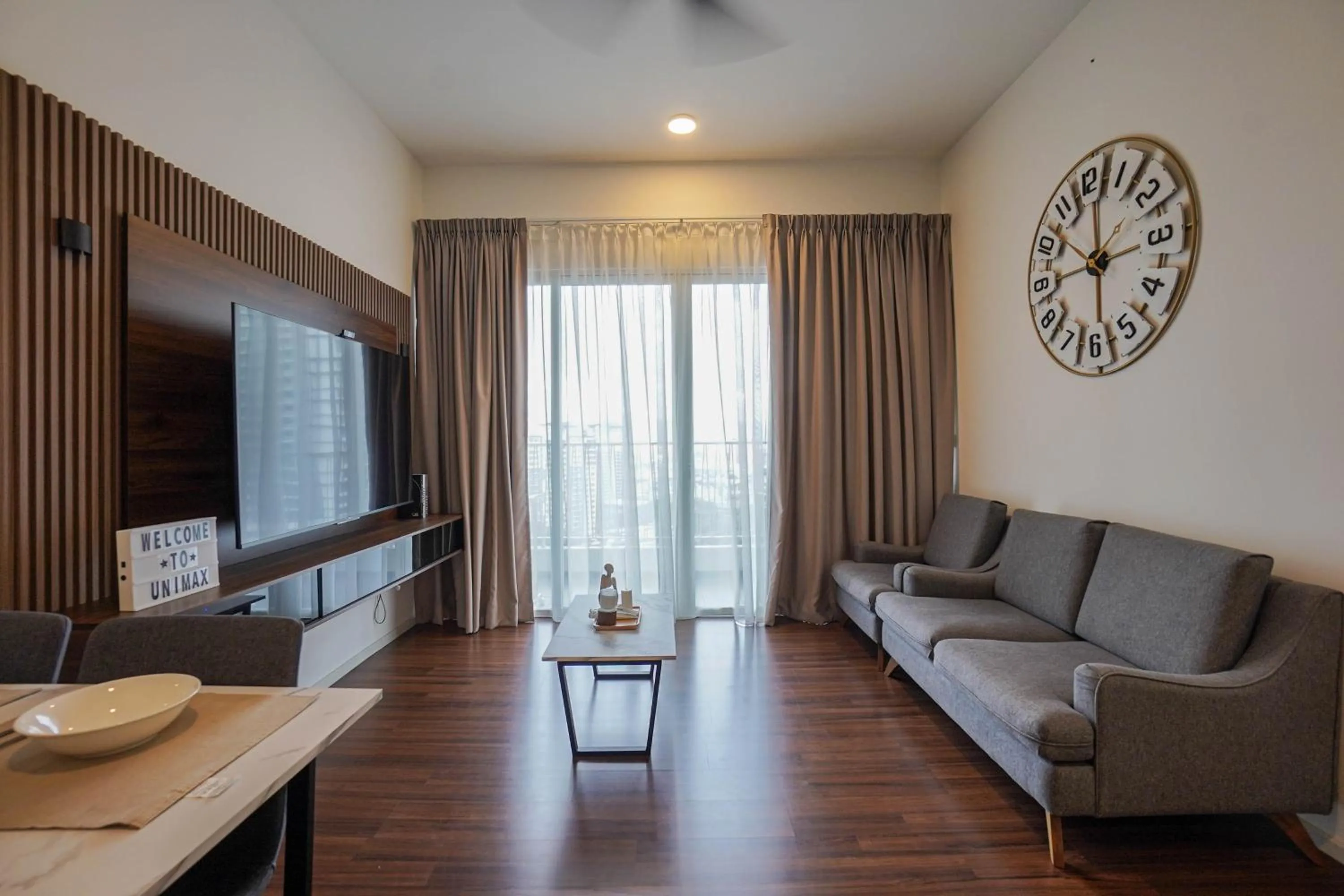 Living room in UNA Sunway Velocity Kuala Lumpur by Unimax