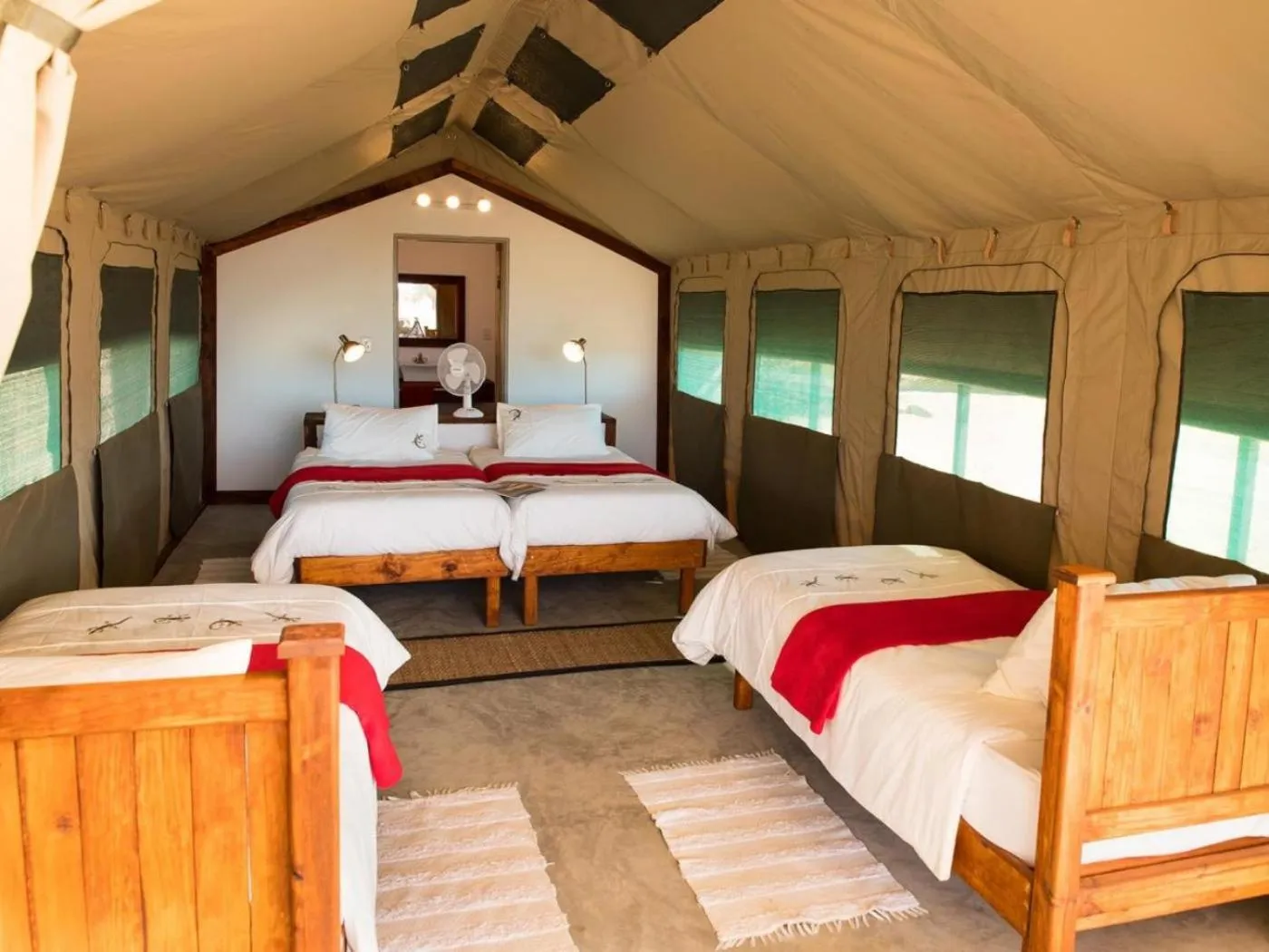 Bed in Namib Desert Camping2Go